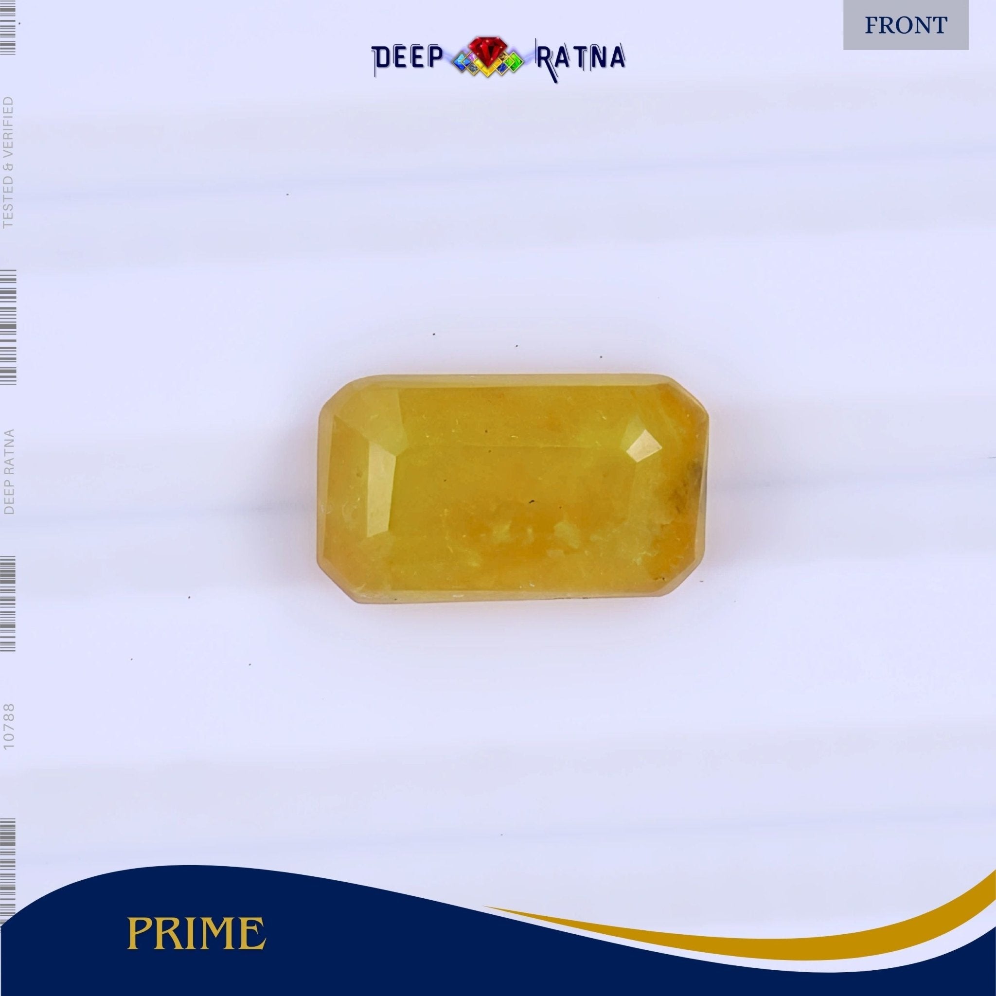 Yellow Sapphire 3.46 Carat (Thailand) - Deep Ratna