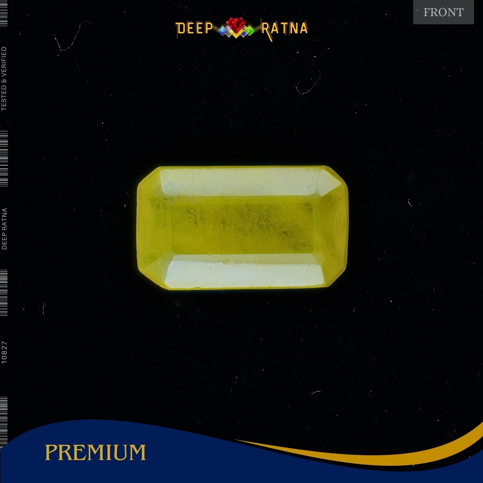 Yellow Sapphire 3.46 Carat (Thailand) - Deep Ratna