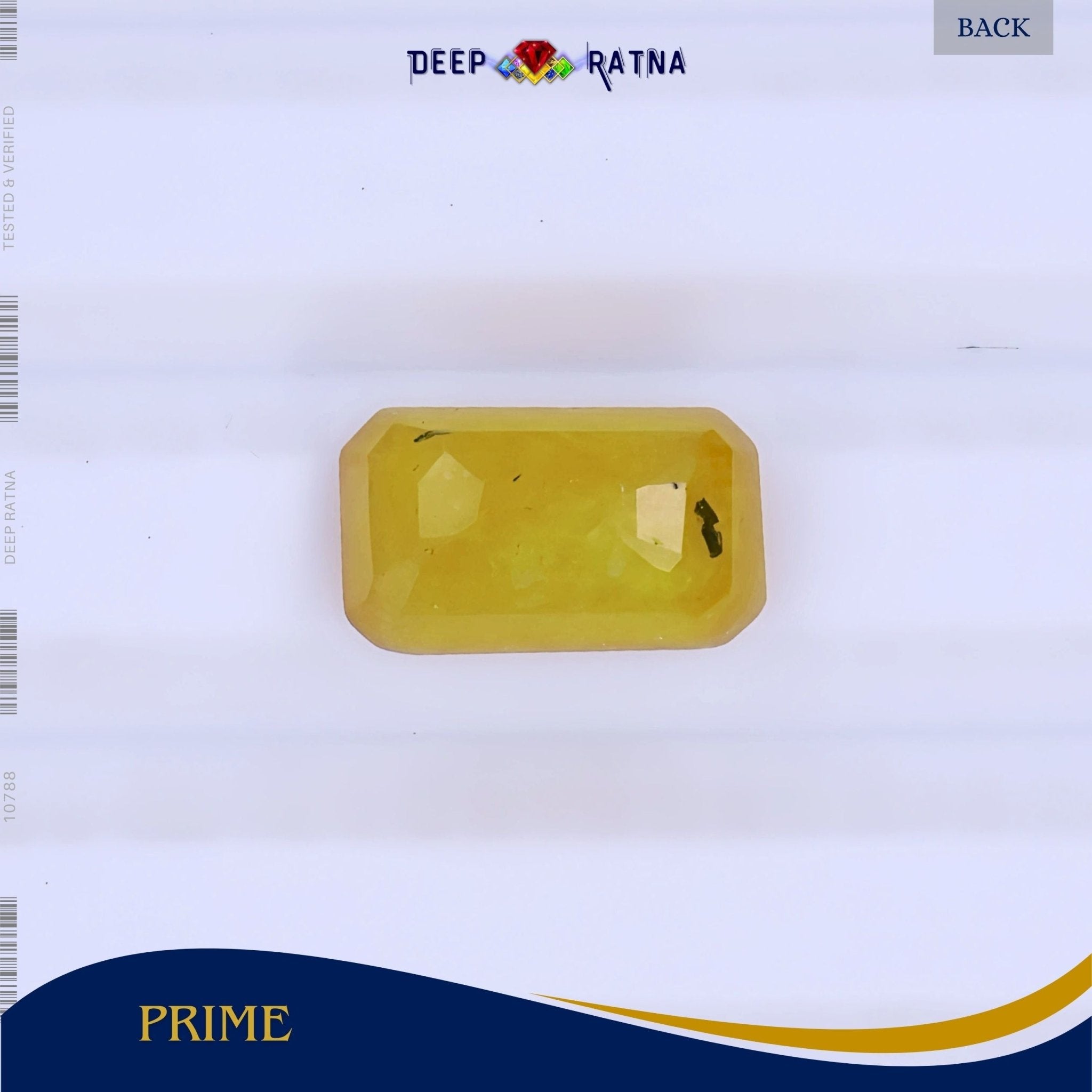 Yellow Sapphire 3.46 Carat (Thailand) - Deep Ratna
