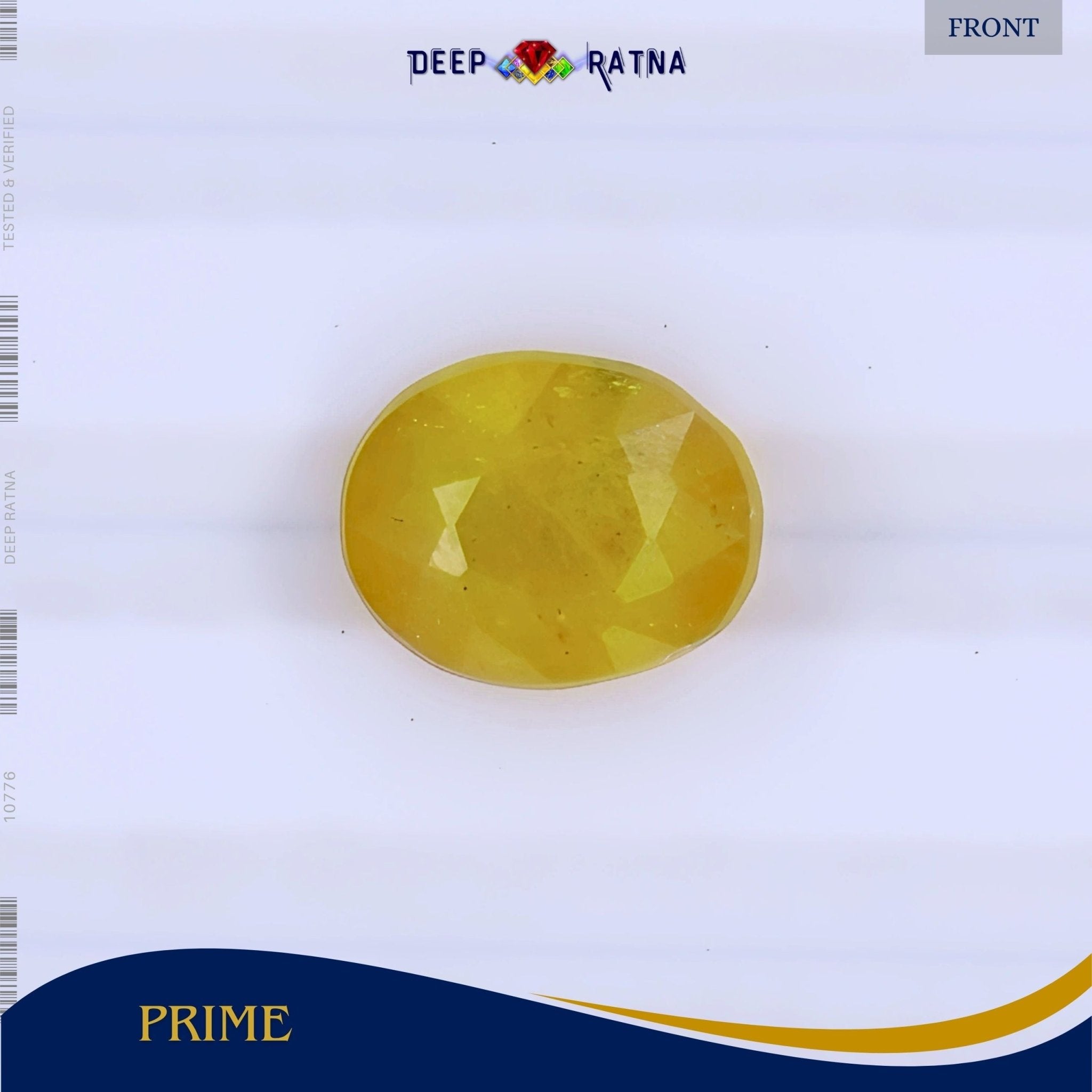 Yellow Sapphire 3.47 Carat (Thailand) - Deep Ratna