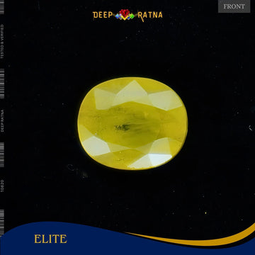 Yellow Sapphire 3.47 Carat (Thailand) - Deep Ratna