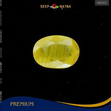 Yellow Sapphire 3.47 Carat (Thailand) - Deep Ratna