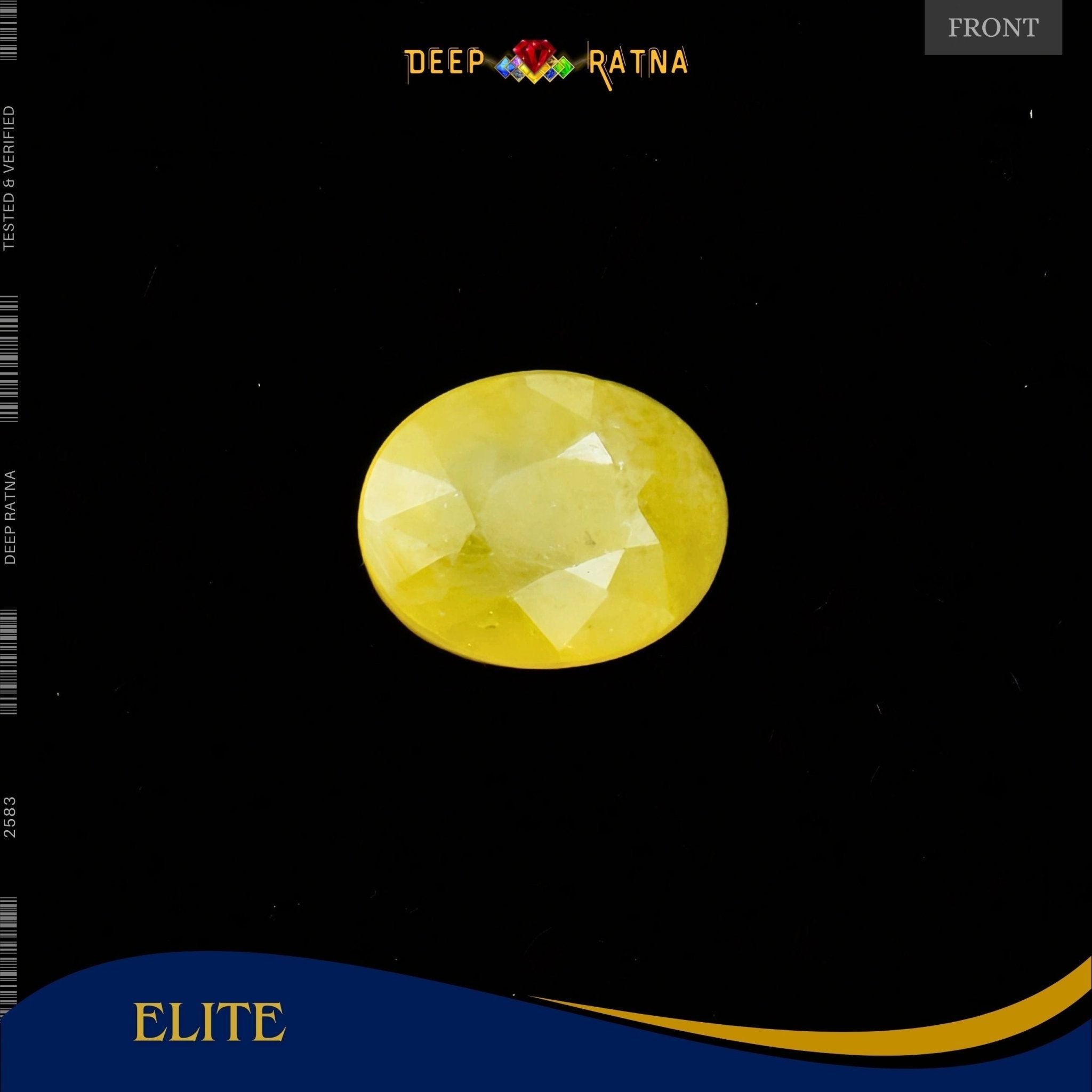 Yellow Sapphire 3.48 Carat (Thailand) - Deep Ratna