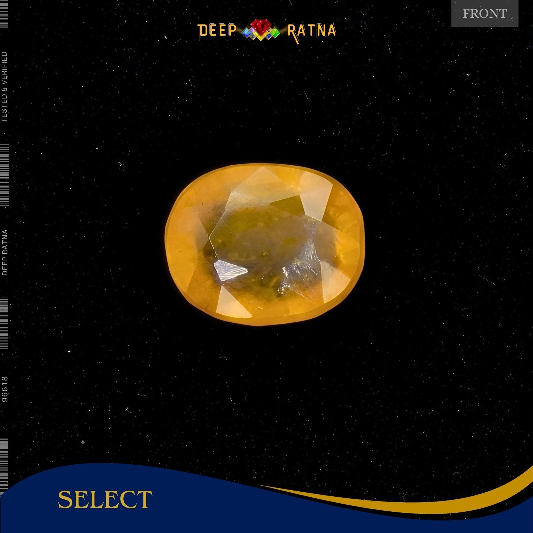 Yellow Sapphire 3.50 Carat (Thailand) - Deep Ratna