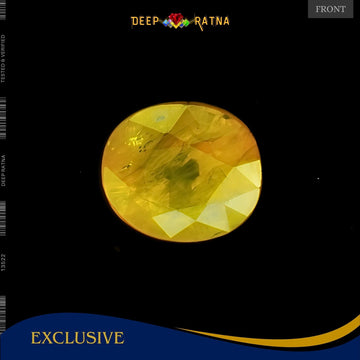 Yellow Sapphire 3.50 Carat (Thailand) - Deep Ratna
