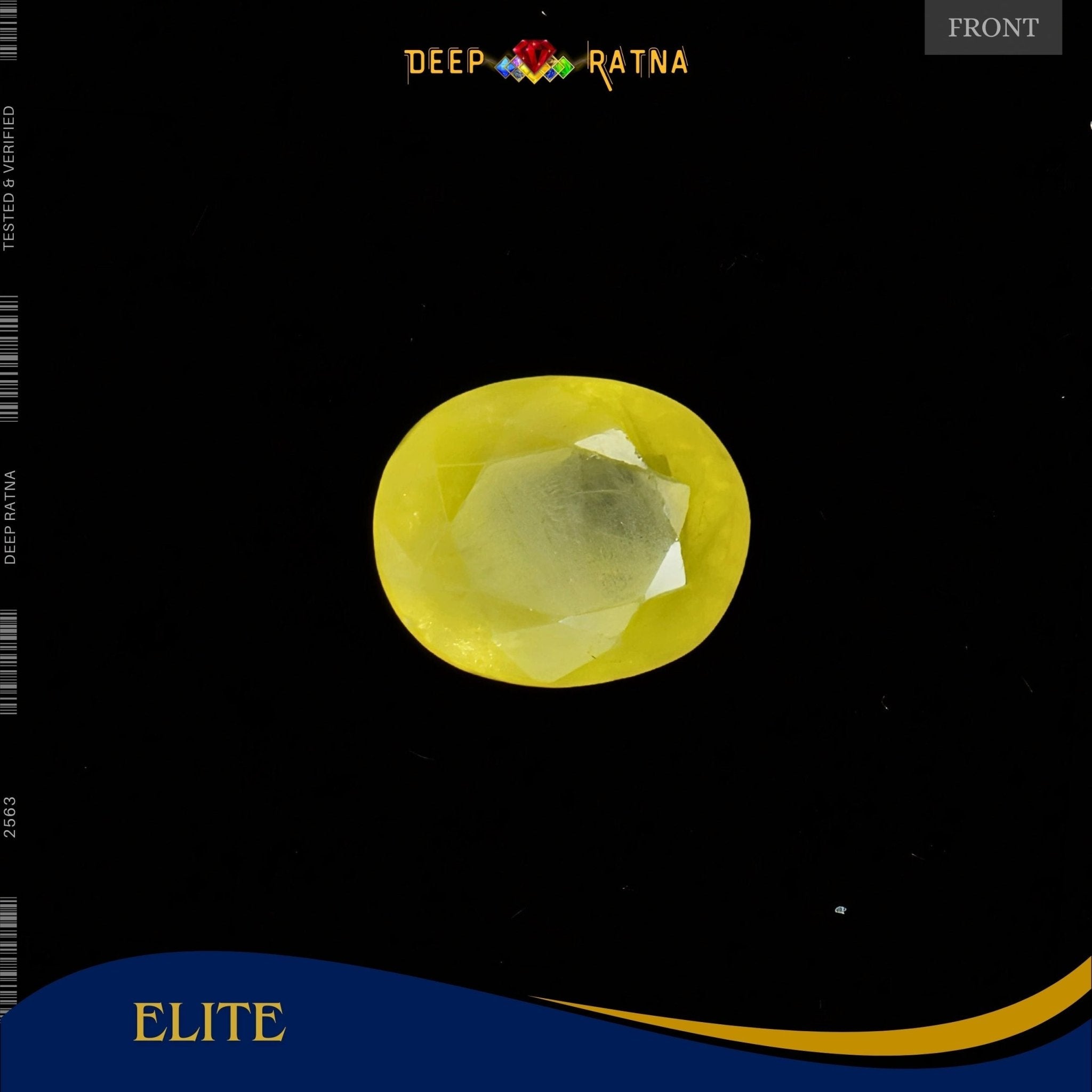 Yellow Sapphire 3.50 Carat (Thailand) - Deep Ratna
