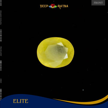 Yellow Sapphire 3.50 Carat (Thailand) - Deep Ratna
