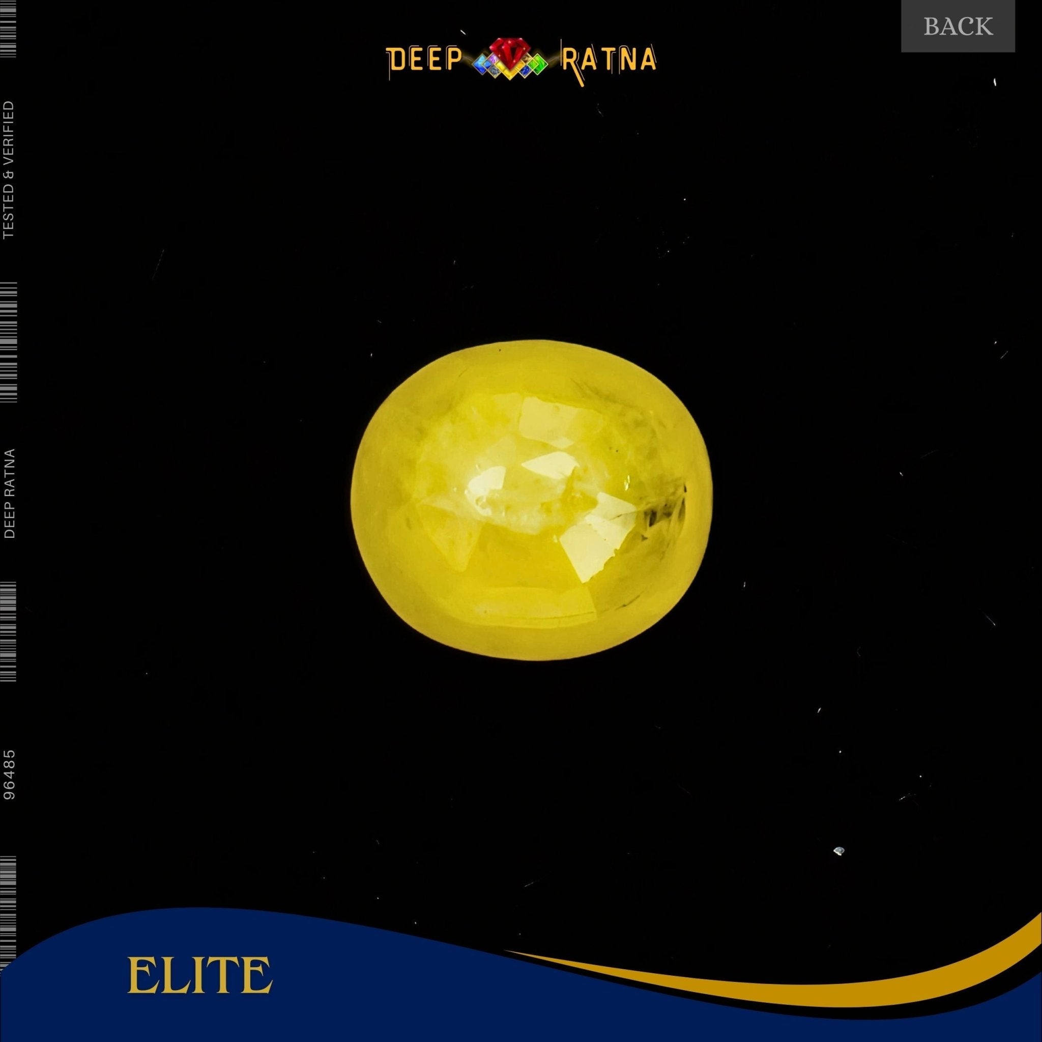 Yellow Sapphire 3.50 Carat (Thailand) - Deep Ratna