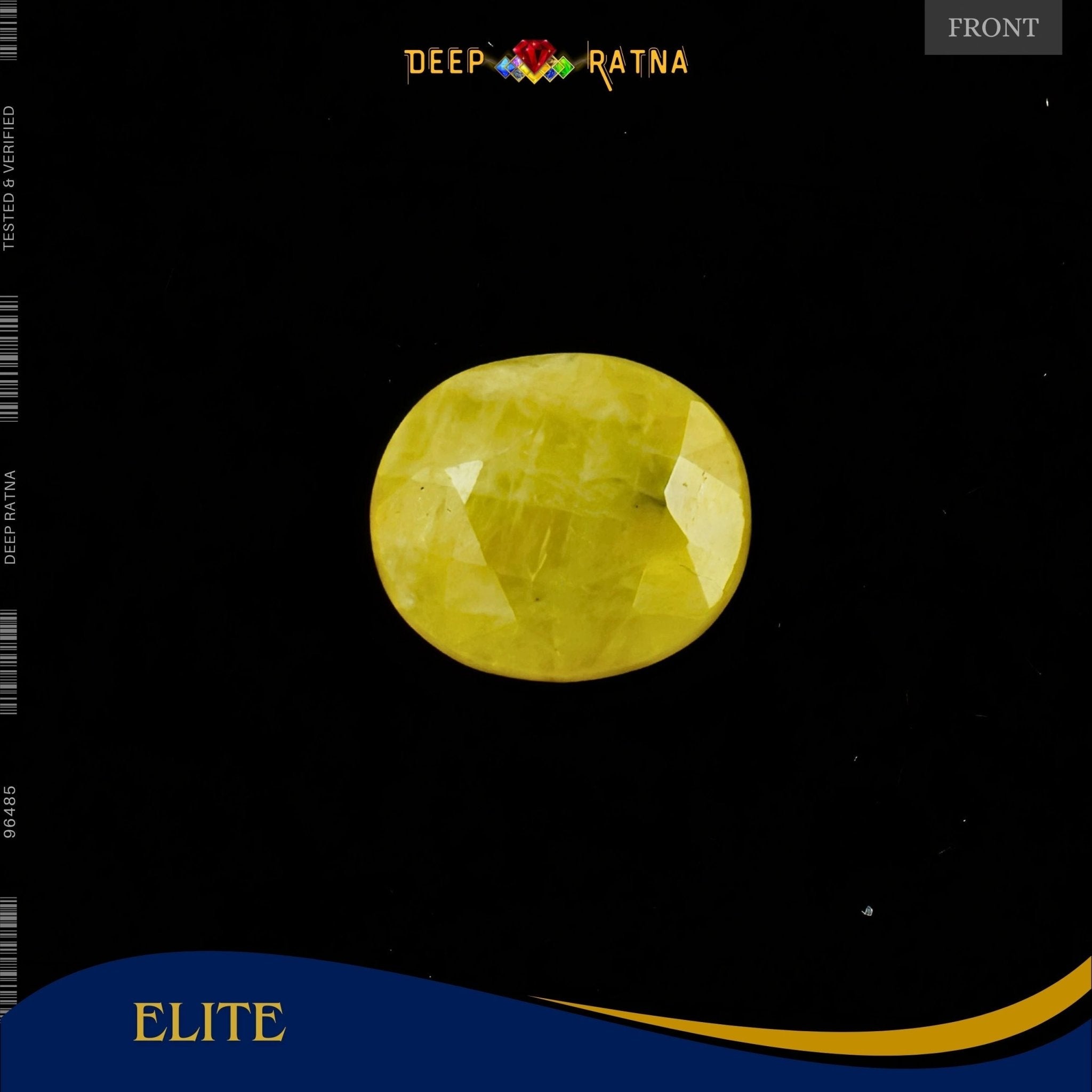 Yellow Sapphire 3.50 Carat (Thailand) - Deep Ratna