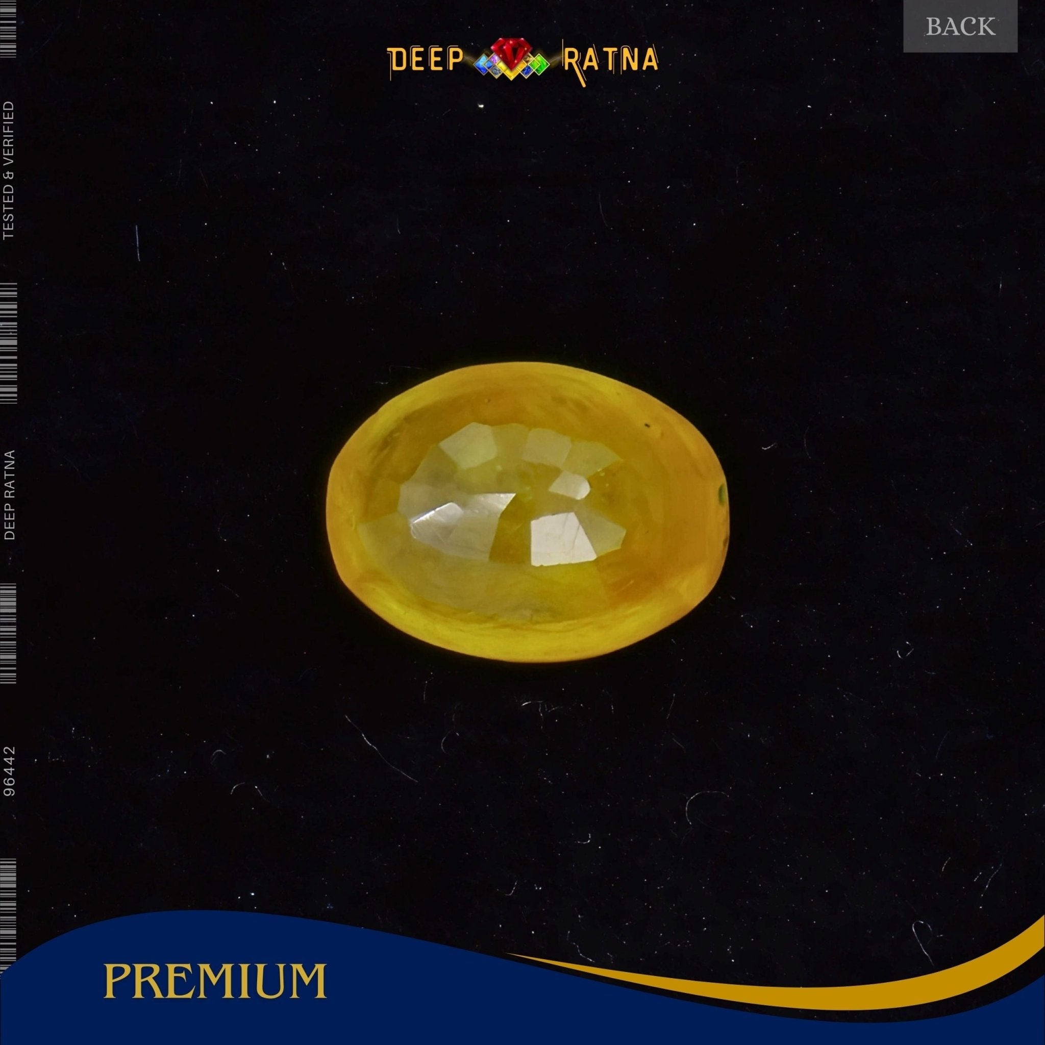 Yellow Sapphire 3.50 Carat (Thailand) - Deep Ratna