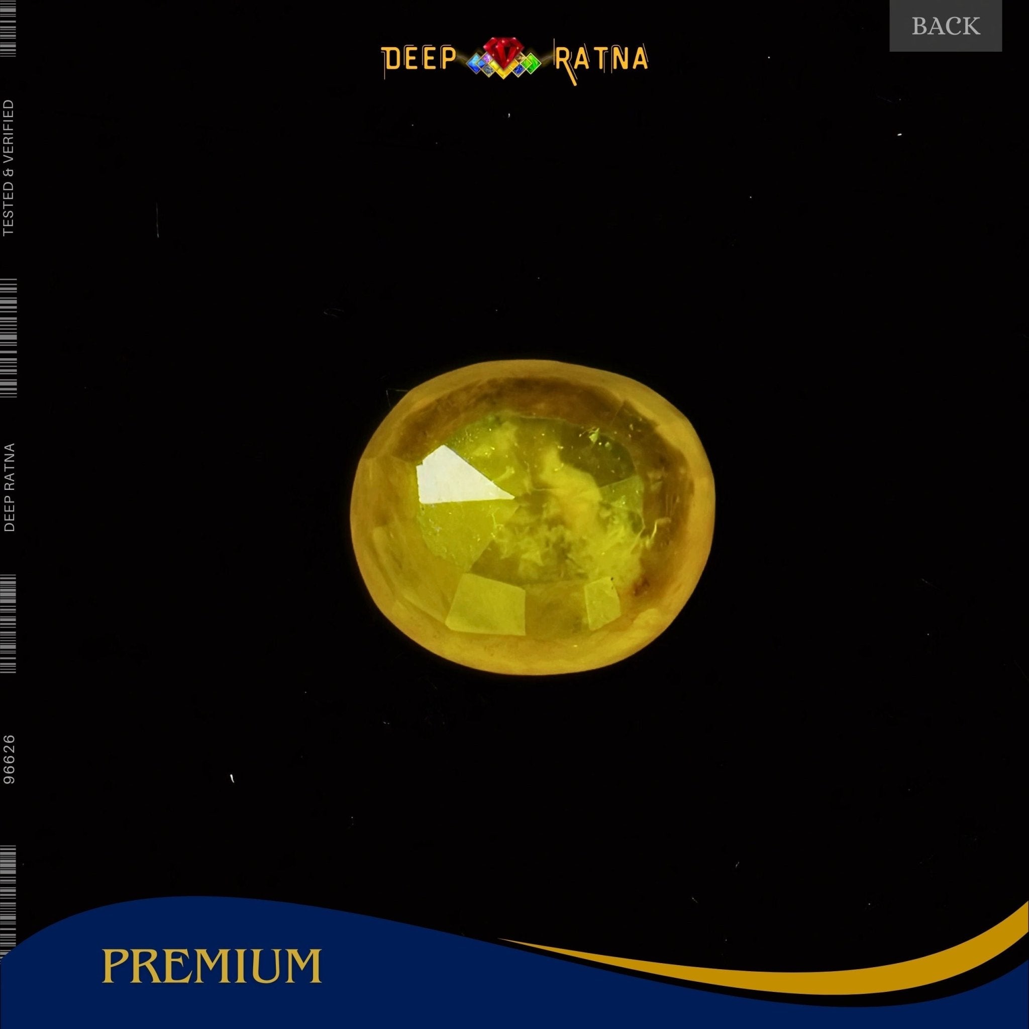 Yellow Sapphire 3.50 Carat (Thailand) - Deep Ratna