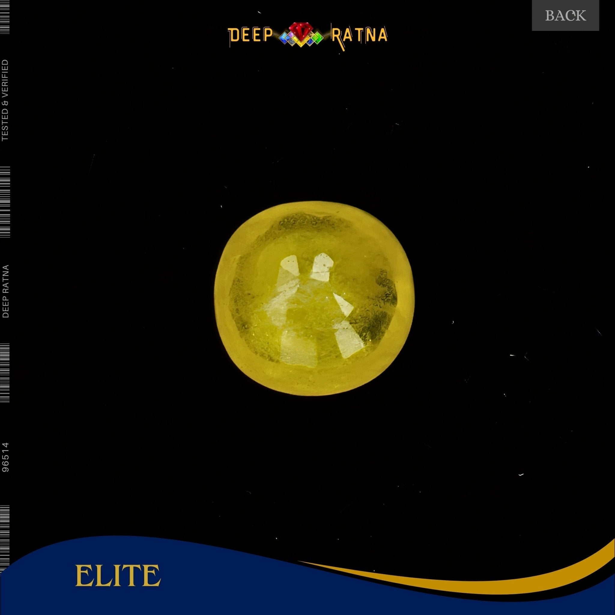 Yellow Sapphire 3.50 Carat (Thailand) - Deep Ratna
