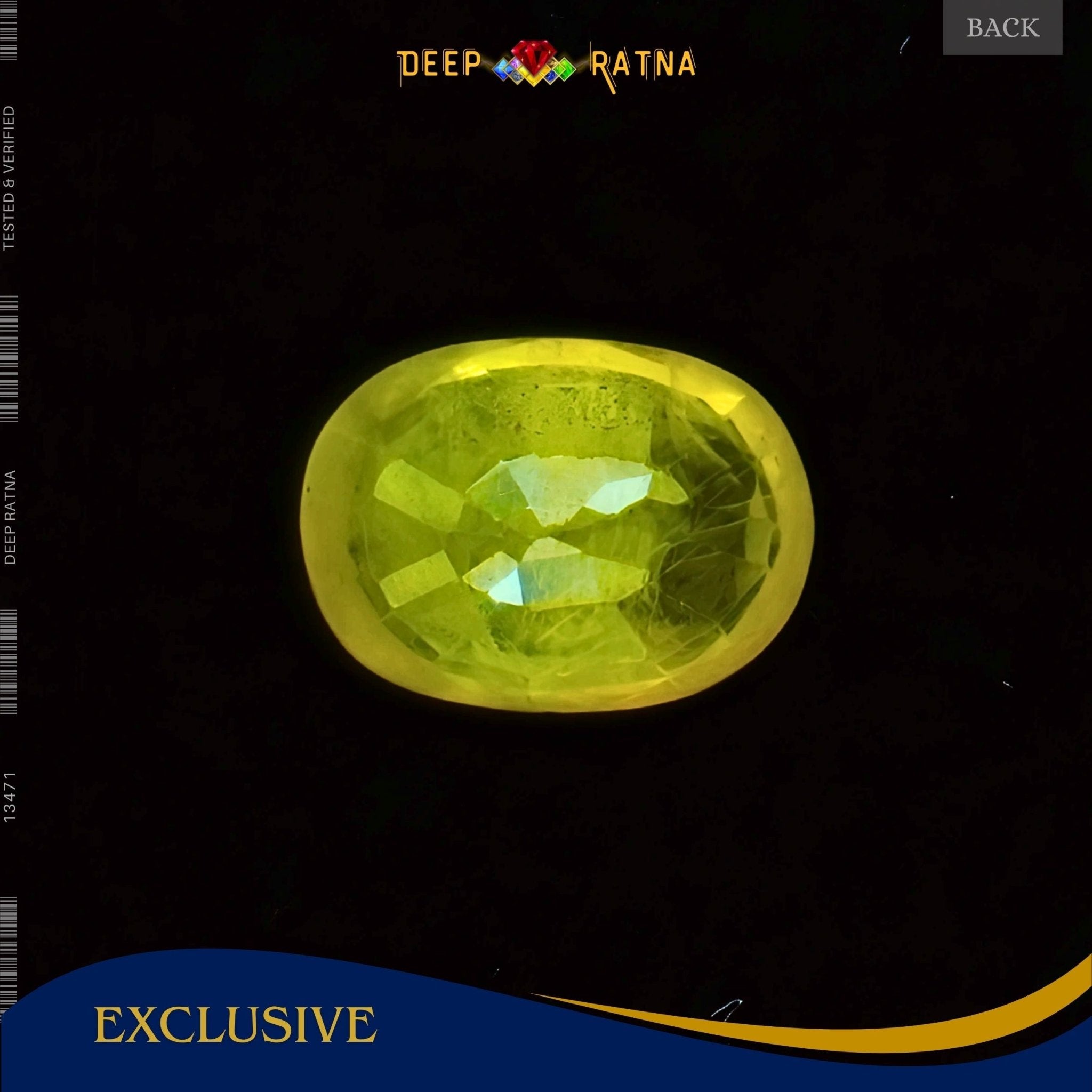 Yellow Sapphire 3.51 Carat (Thailand) - Deep Ratna