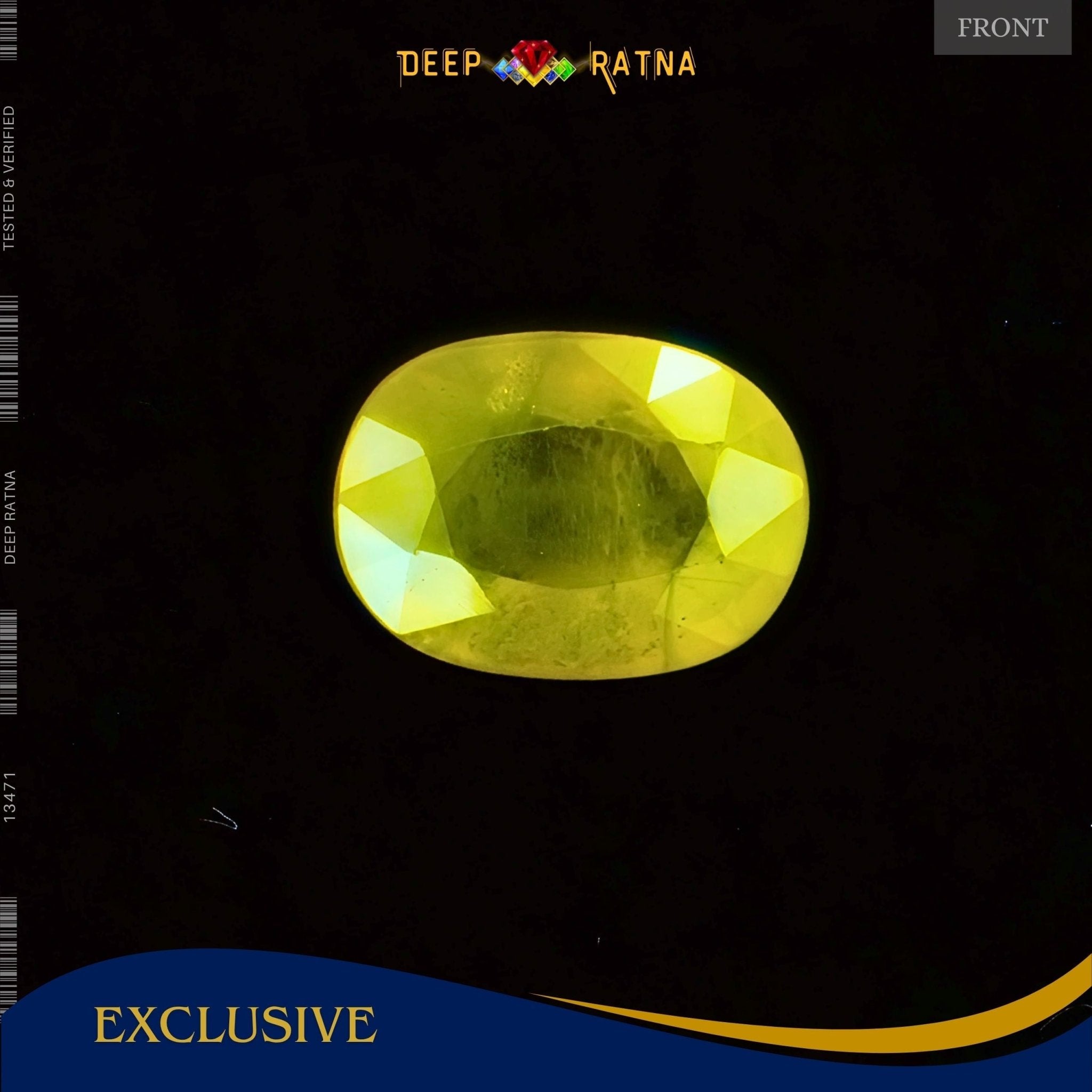 Yellow Sapphire 3.51 Carat (Thailand) - Deep Ratna
