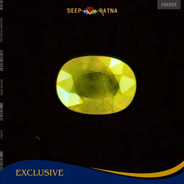 Yellow Sapphire 3.51 Carat (Thailand) - Deep Ratna