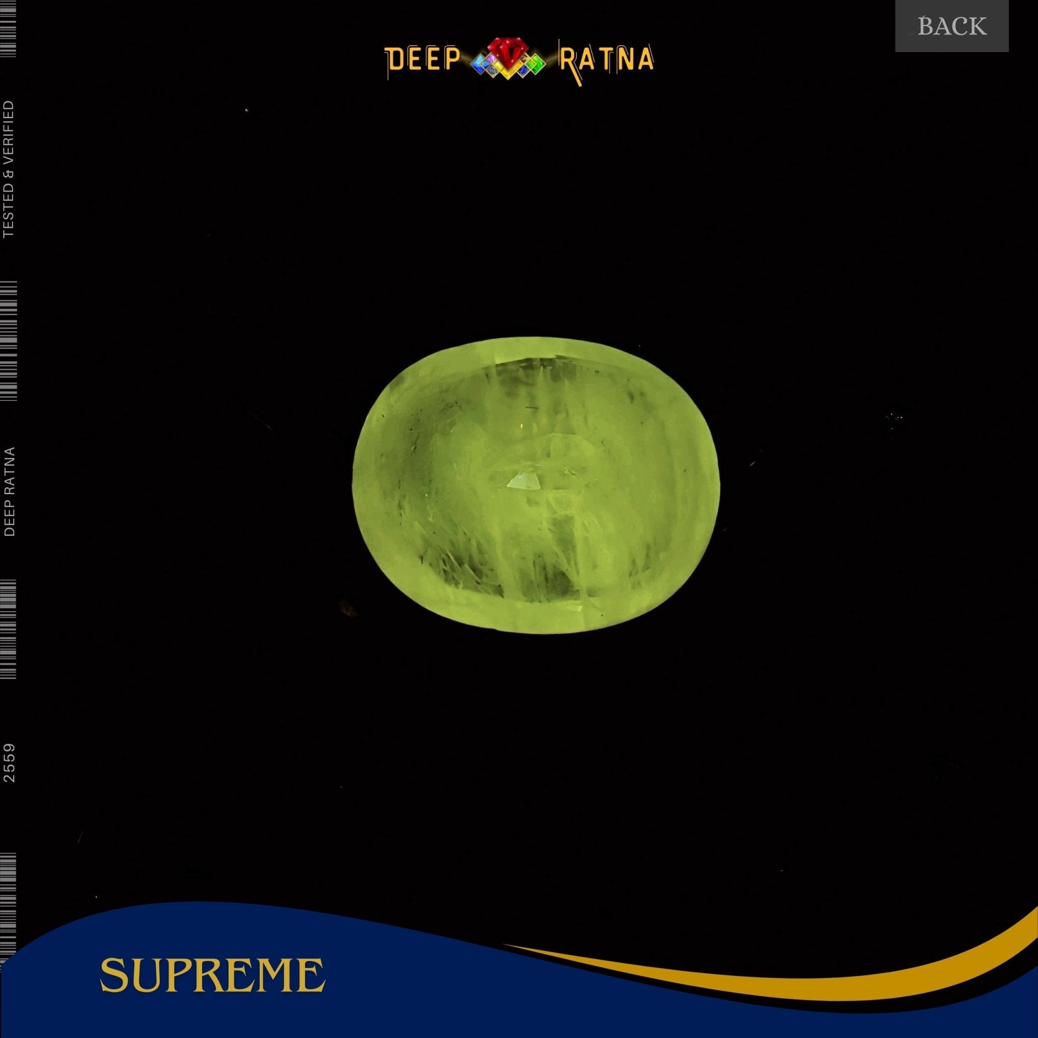 Yellow Sapphire 3.51 Carat (Thailand) - Deep Ratna