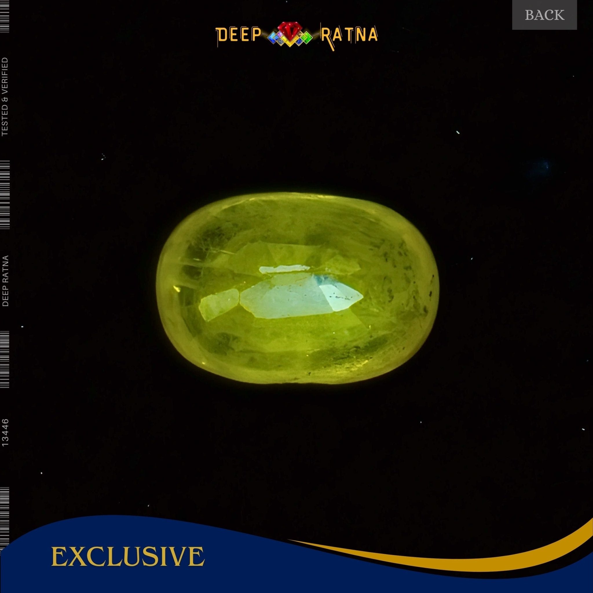 Yellow Sapphire 3.51 Carat (Thailand) - Deep Ratna