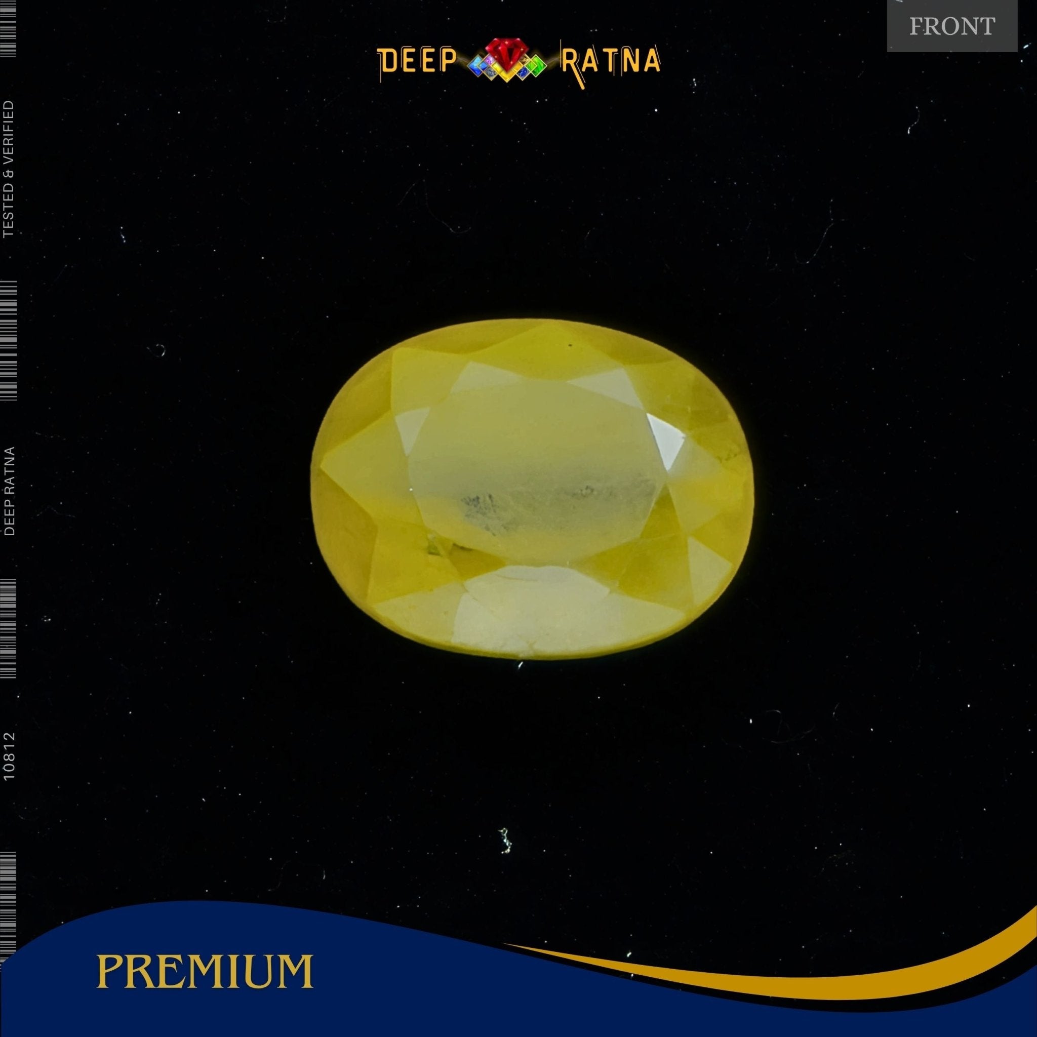 Yellow Sapphire 3.52 Carat (Thailand) - Deep Ratna