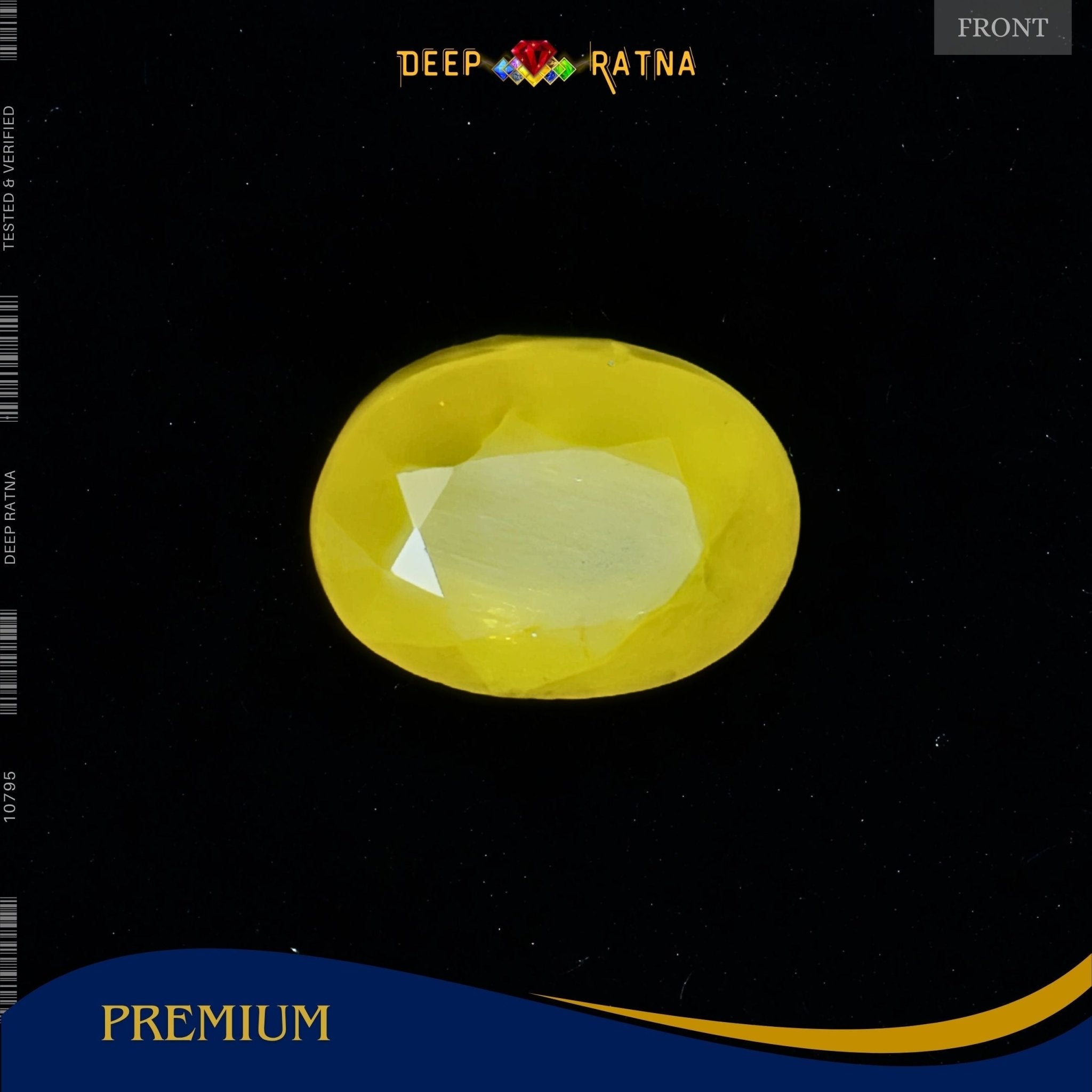Yellow Sapphire 3.52 Carat (Thailand) - Deep Ratna