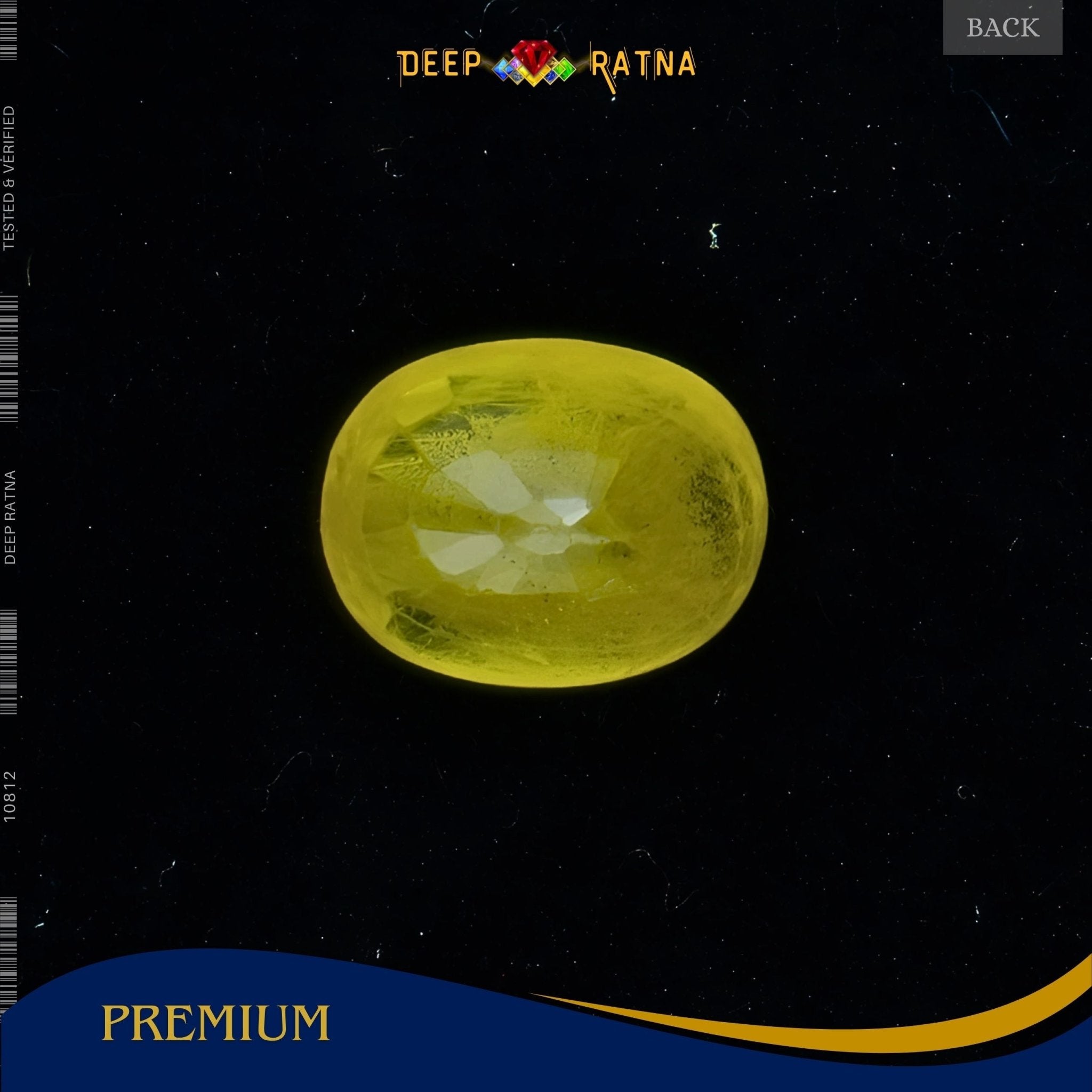 Yellow Sapphire 3.52 Carat (Thailand) - Deep Ratna