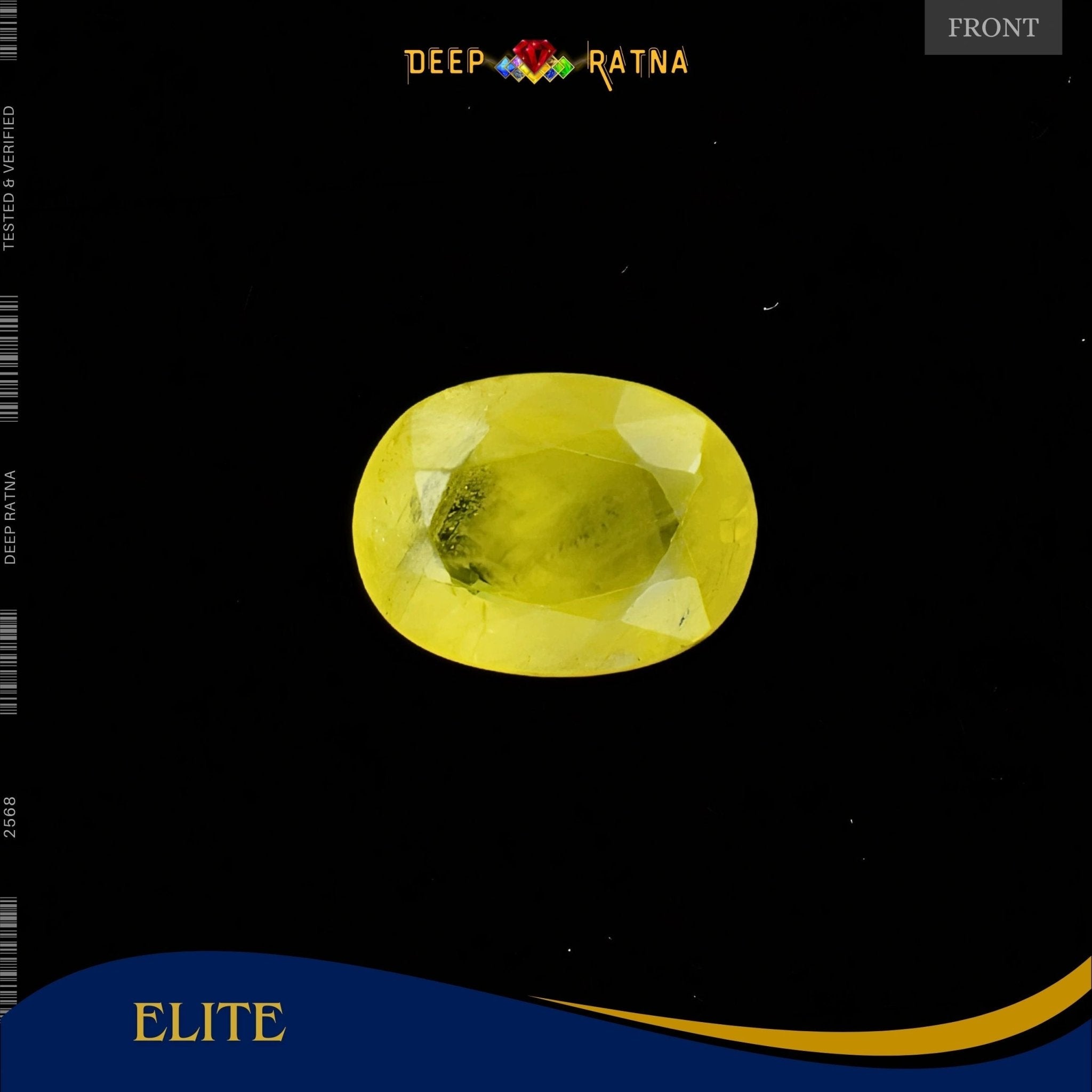 Yellow Sapphire 3.53 Carat (Thailand) - Deep Ratna