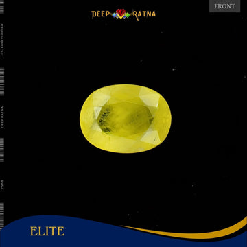 Yellow Sapphire 3.53 Carat (Thailand) - Deep Ratna