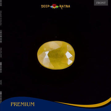 Yellow Sapphire 3.53 Carat (Thailand) - Deep Ratna