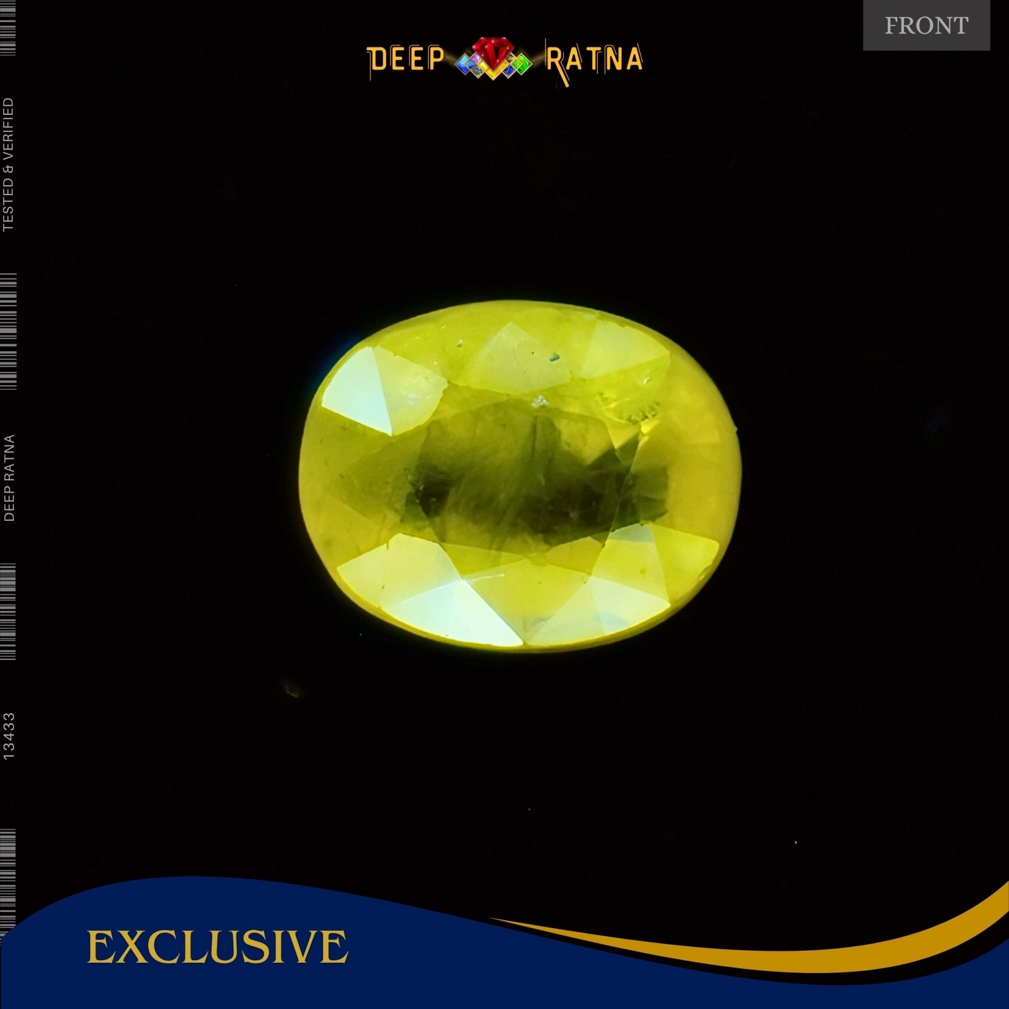 Yellow Sapphire 3.56 Carat (Thailand) - Deep Ratna