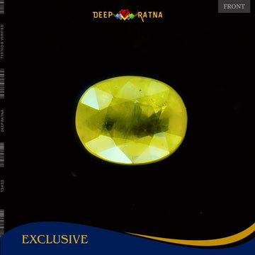Yellow Sapphire 3.56 Carat (Thailand) - Deep Ratna