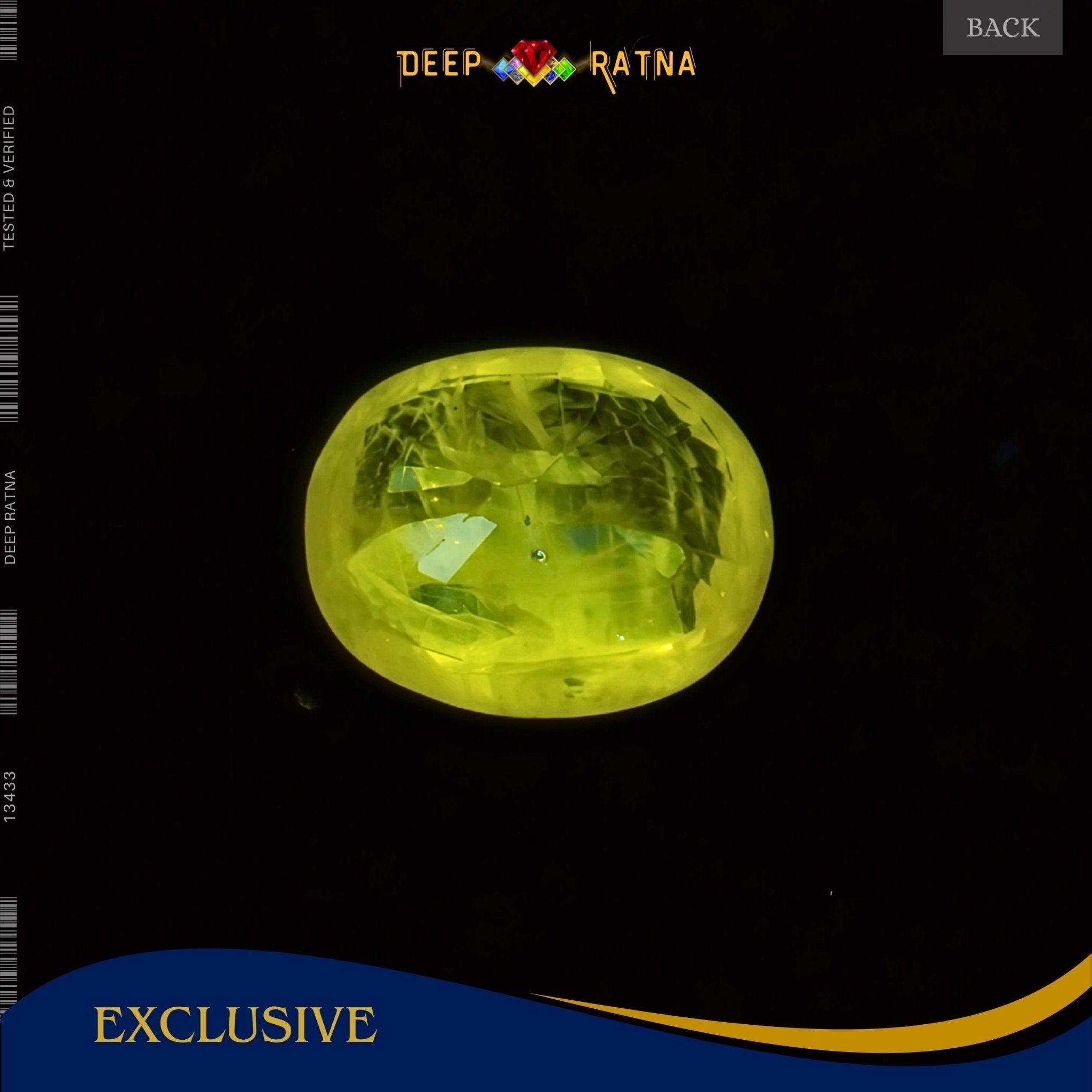 Yellow Sapphire 3.56 Carat (Thailand) - Deep Ratna