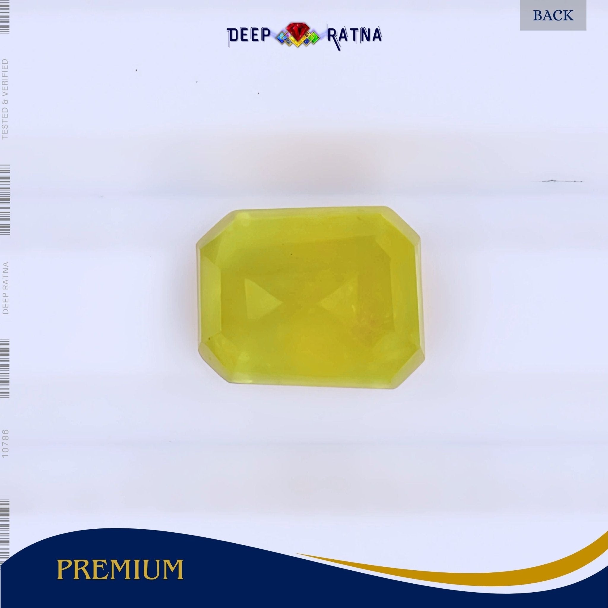 Yellow Sapphire 3.56 Carat (Thailand) - Deep Ratna