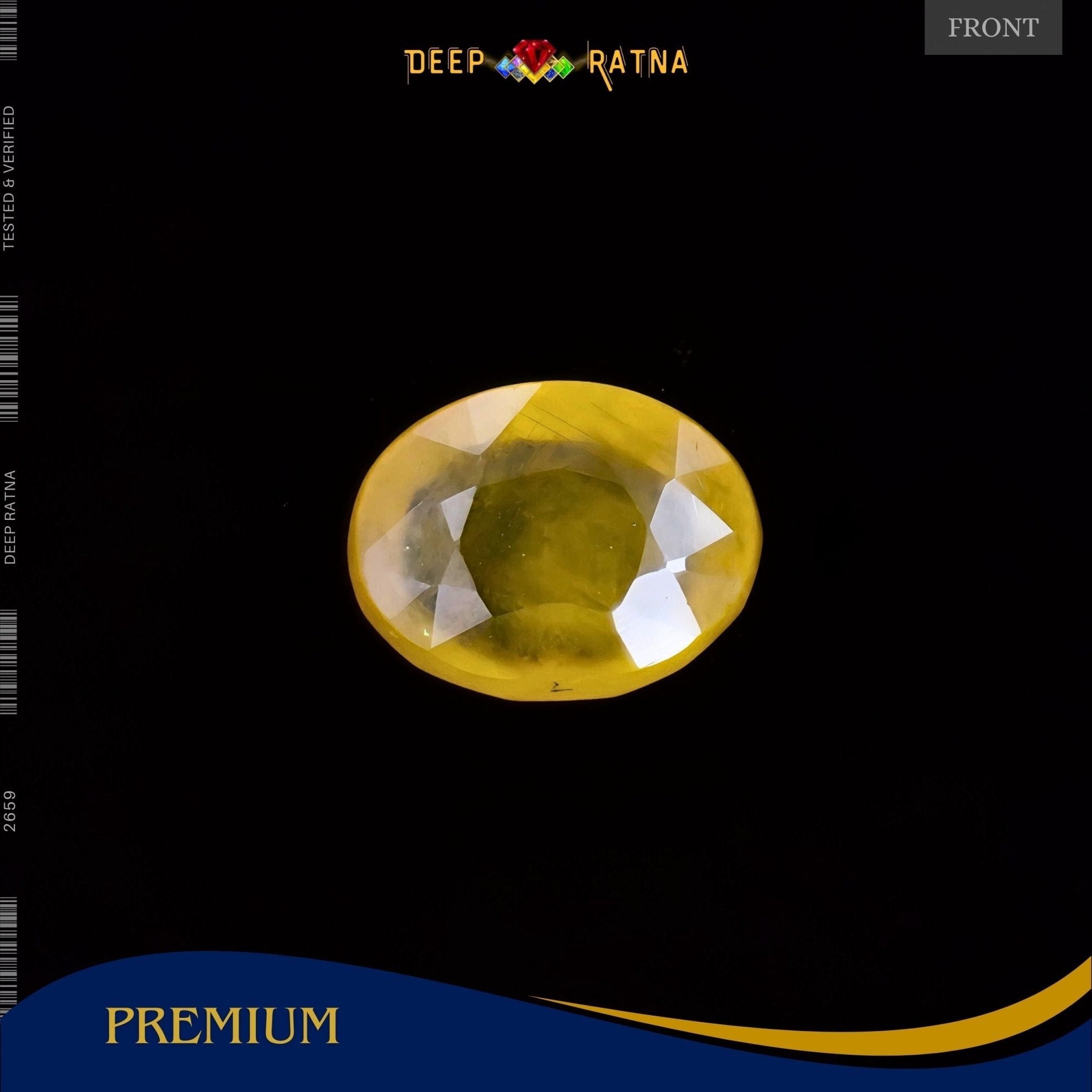 Yellow Sapphire 3.58 Carat (Thailand) - Deep Ratna