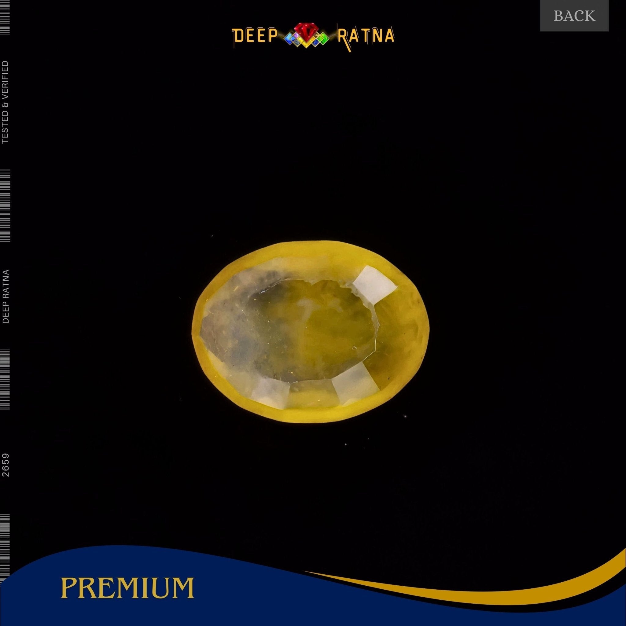 Yellow Sapphire 3.58 Carat (Thailand) - Deep Ratna