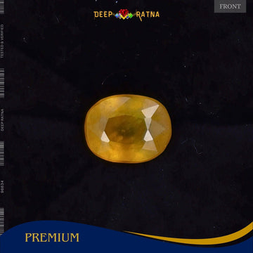 Yellow Sapphire 3.60 Carat (Thailand) - Deep Ratna