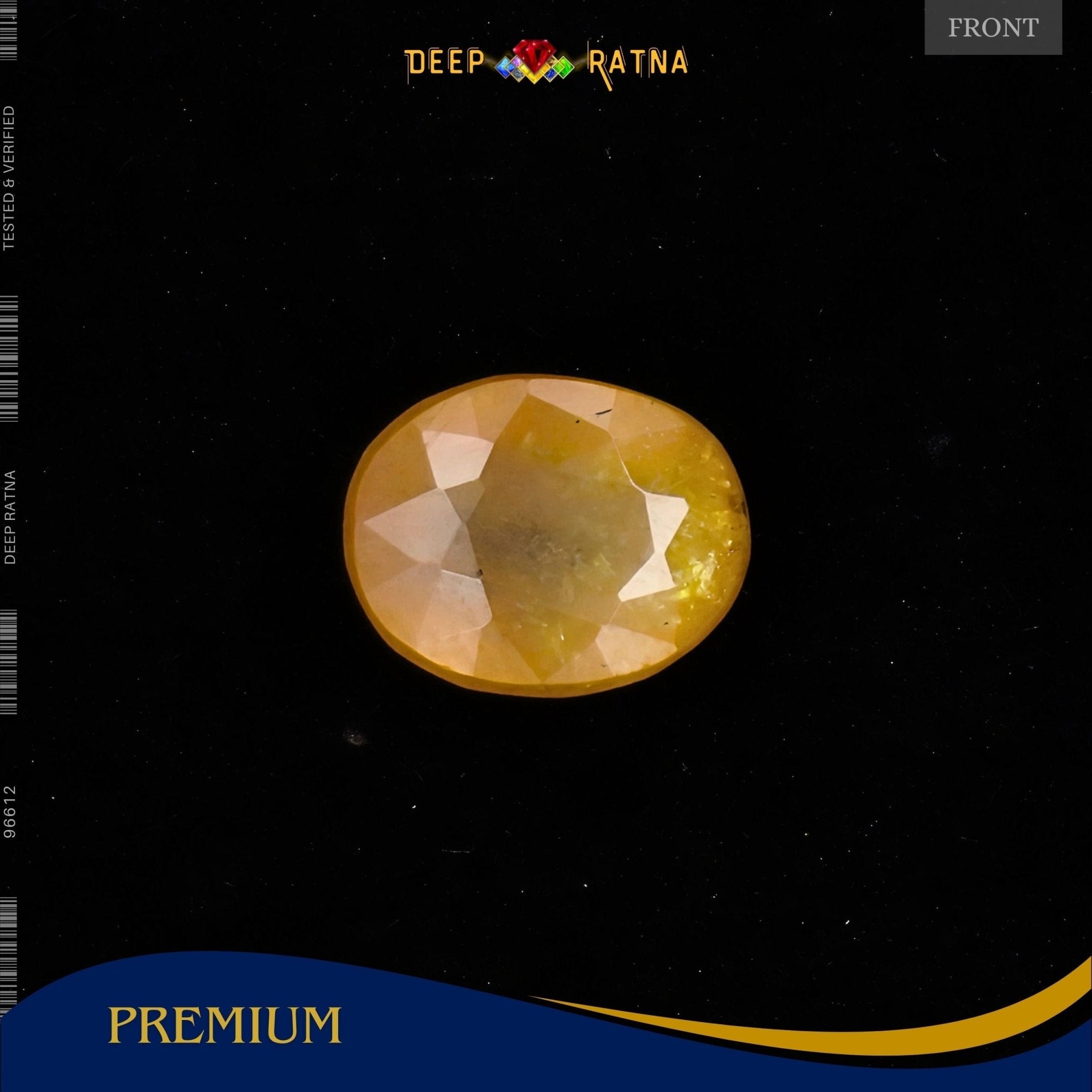 Yellow Sapphire 3.60 Carat (Thailand) - Deep Ratna
