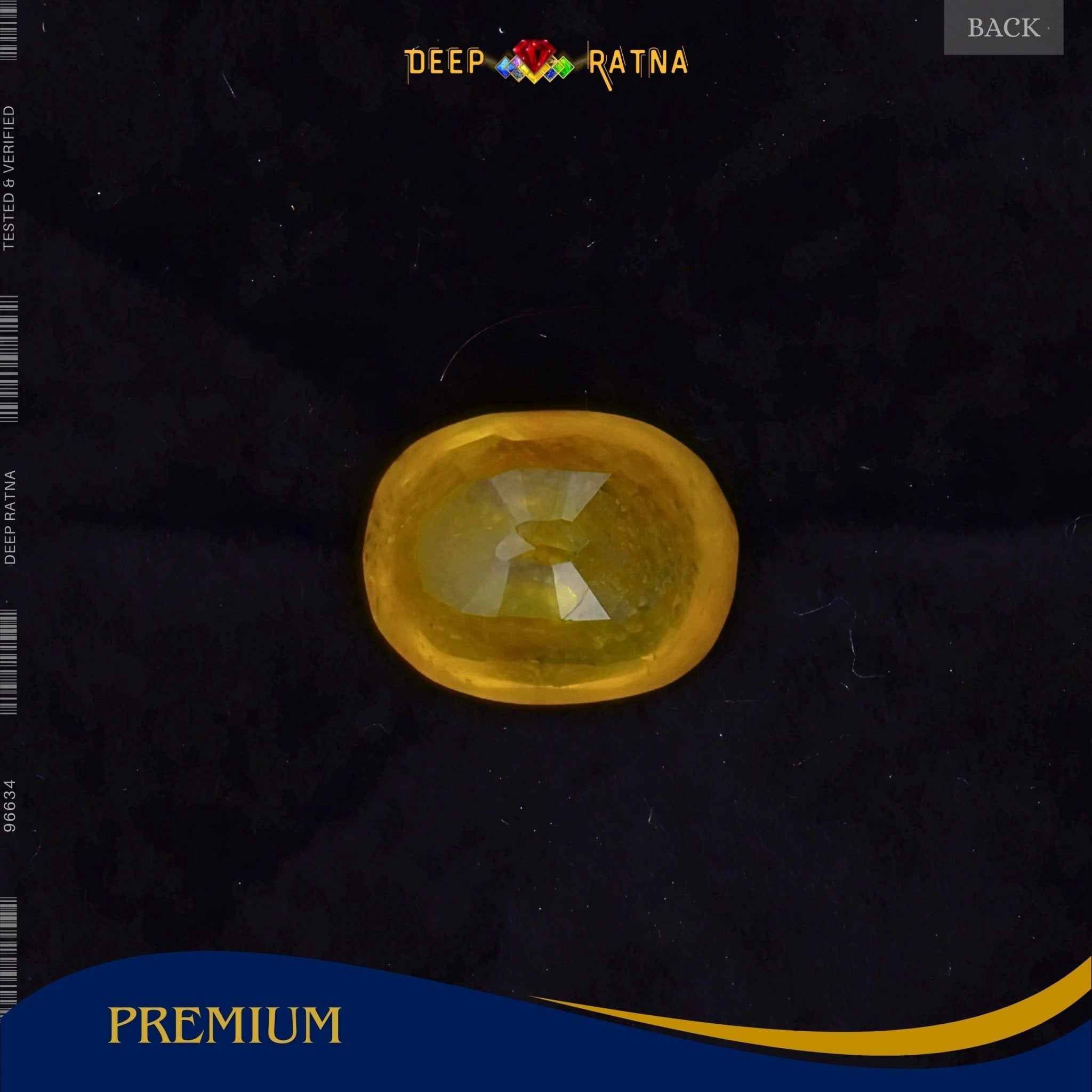 Yellow Sapphire 3.60 Carat (Thailand) - Deep Ratna