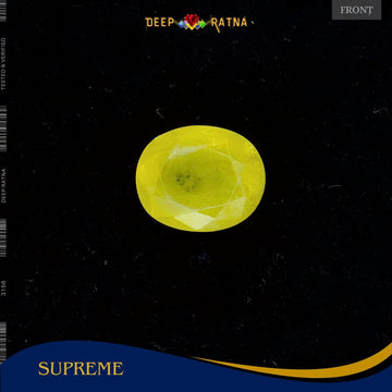 Yellow Sapphire 3.60 Carat (Thailand) - Deep Ratna