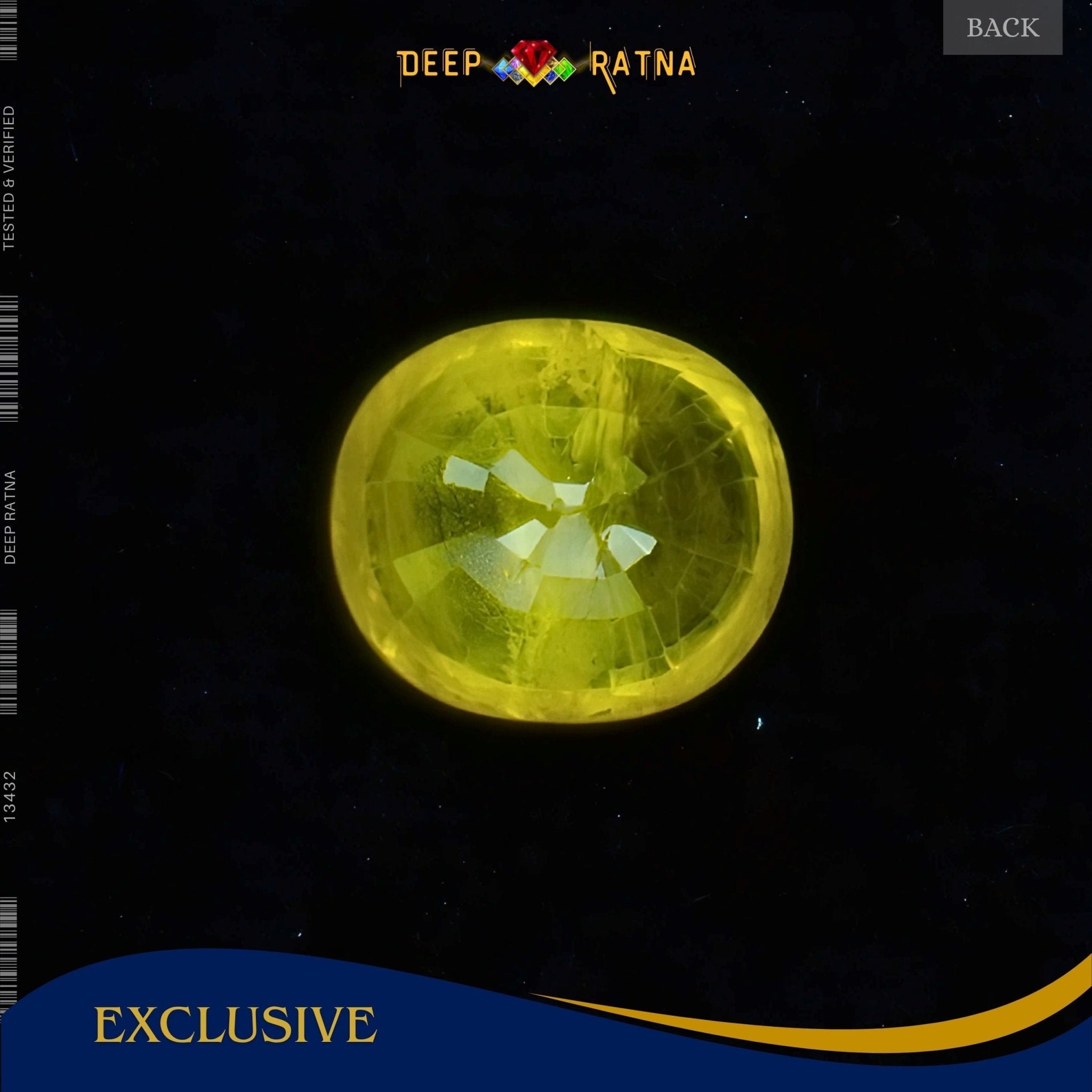 Yellow Sapphire 3.61 Carat (Thailand) - Deep Ratna