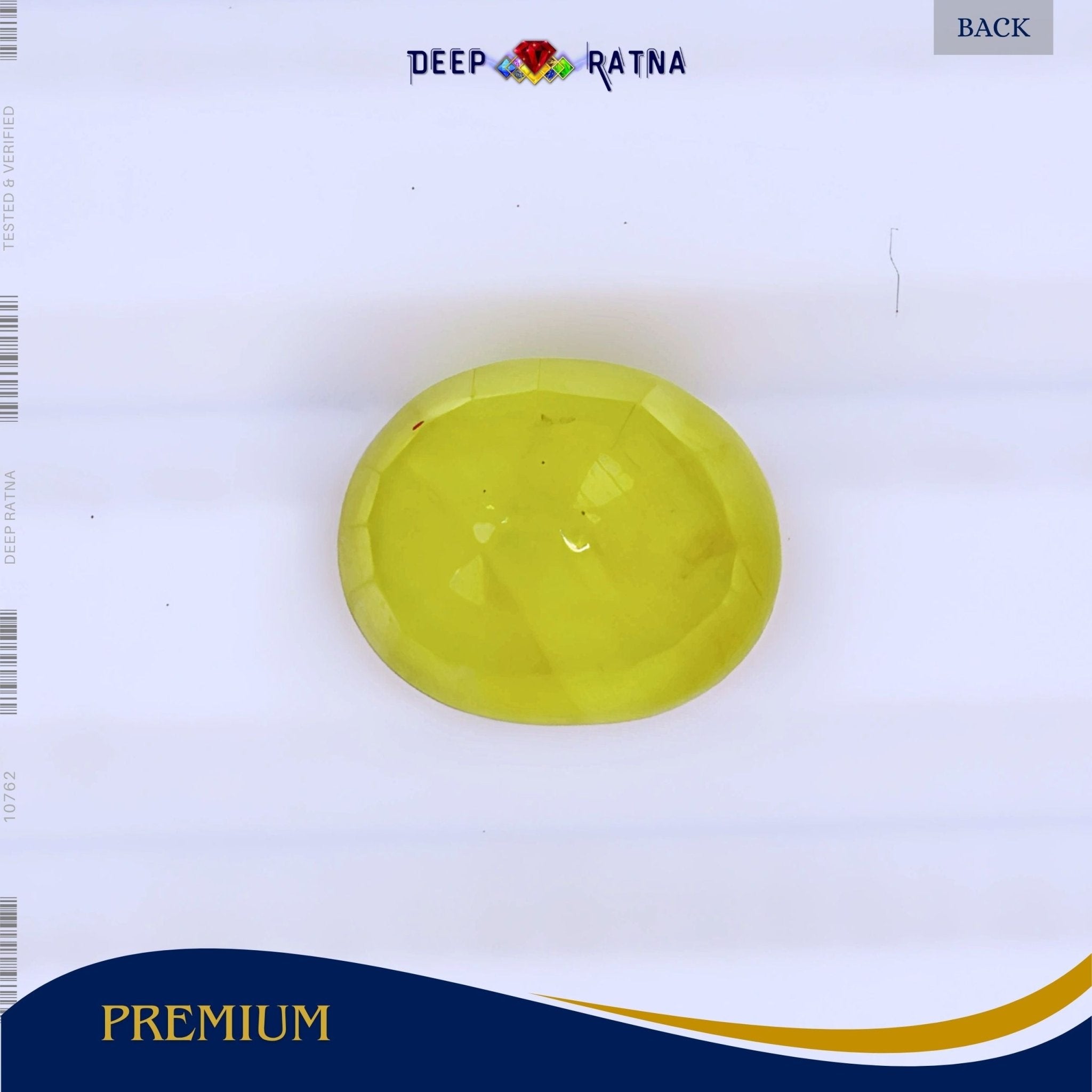 Yellow Sapphire 3.61 Carat (Thailand) - Deep Ratna