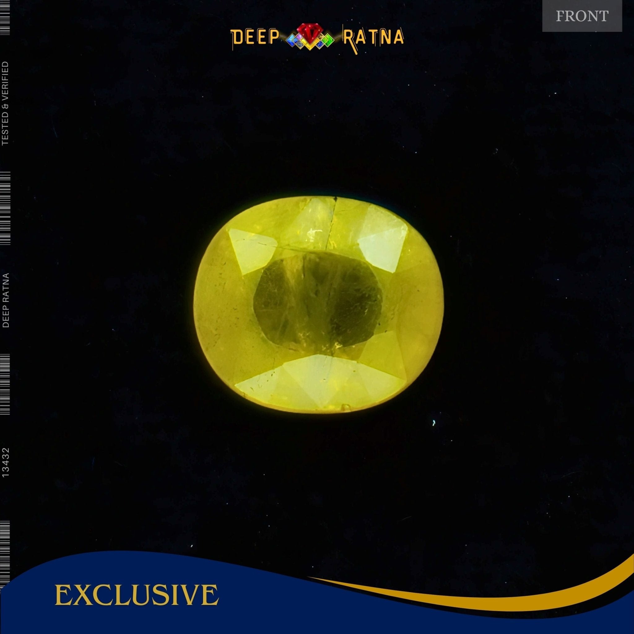Yellow Sapphire 3.61 Carat (Thailand) - Deep Ratna