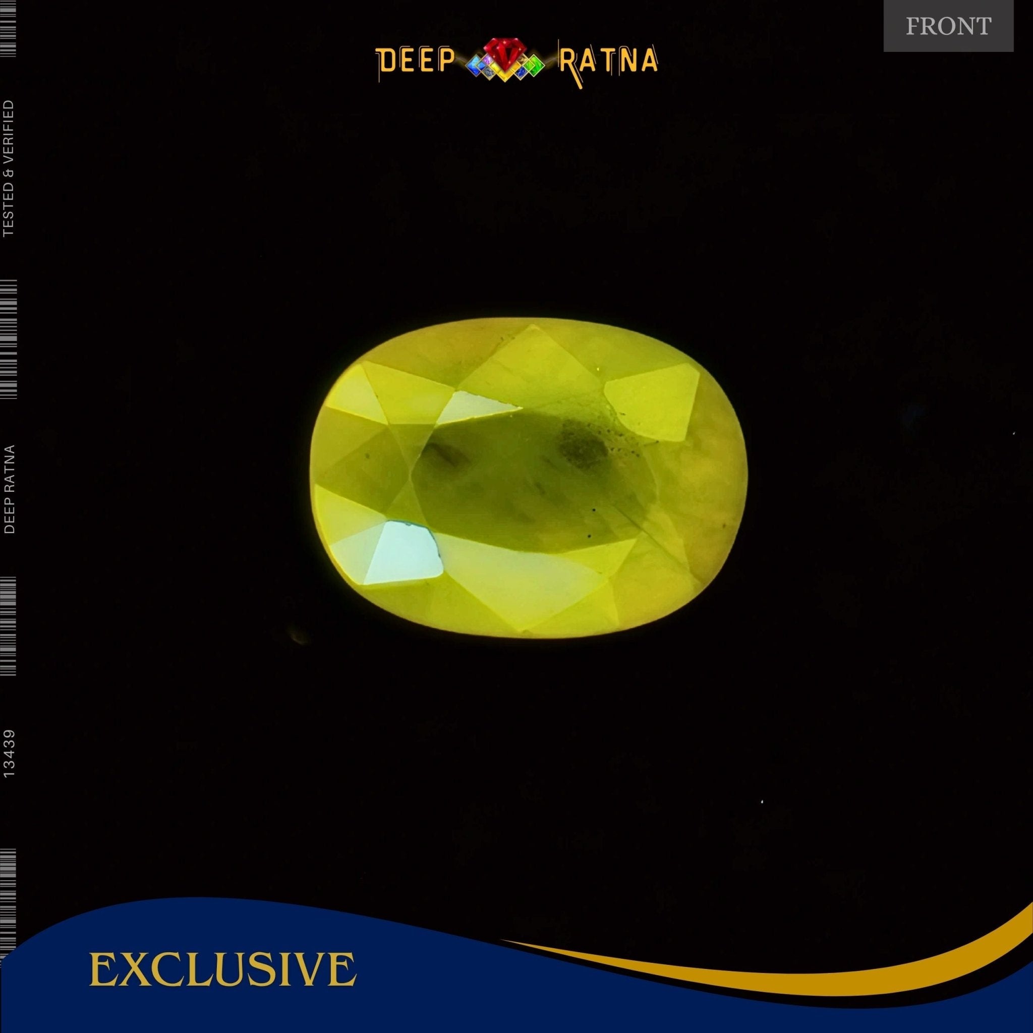Yellow Sapphire 3.62 Carat (Thailand) - Deep Ratna
