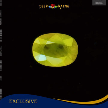 Yellow Sapphire 3.62 Carat (Thailand) - Deep Ratna