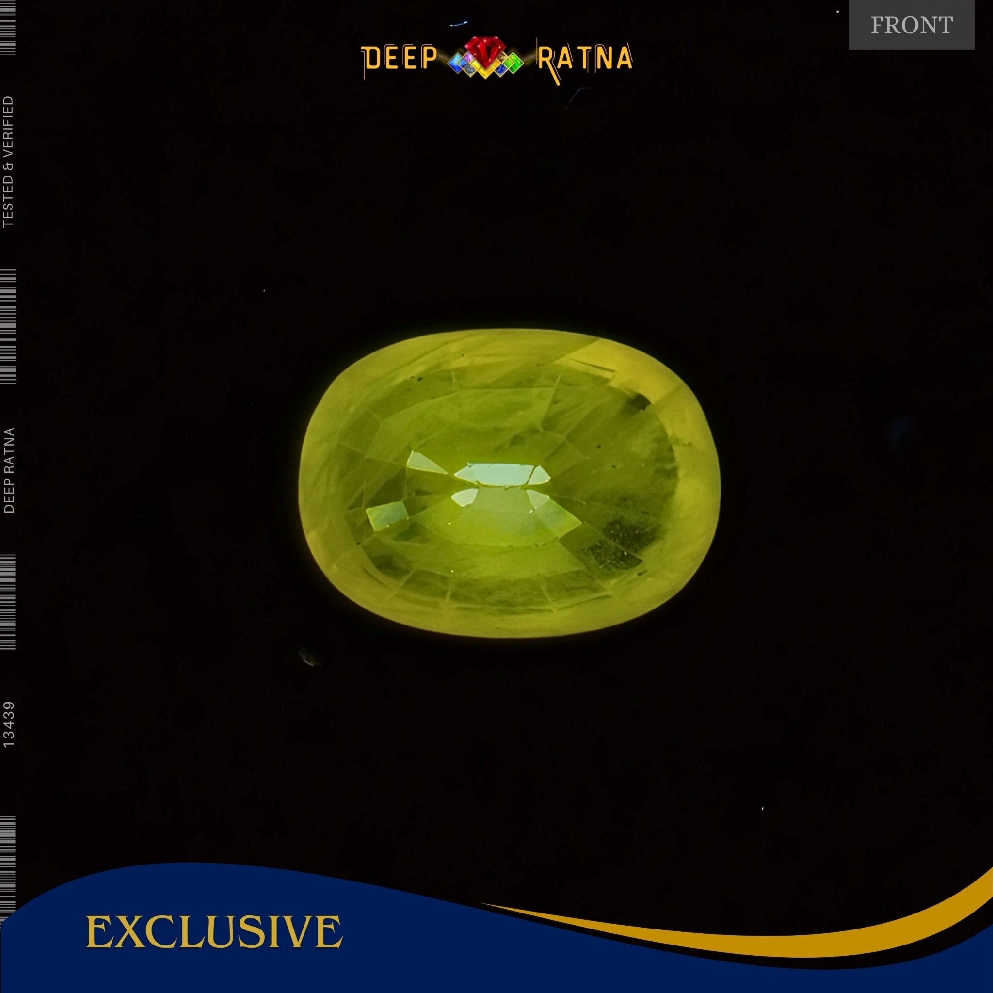 Yellow Sapphire 3.62 Carat (Thailand) - Deep Ratna