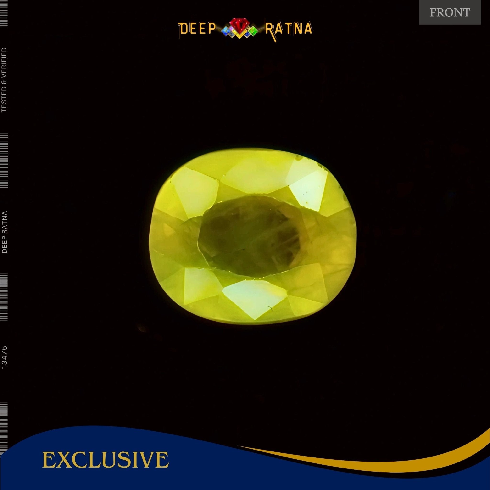Yellow Sapphire 3.64 Carat (Thailand) - Deep Ratna