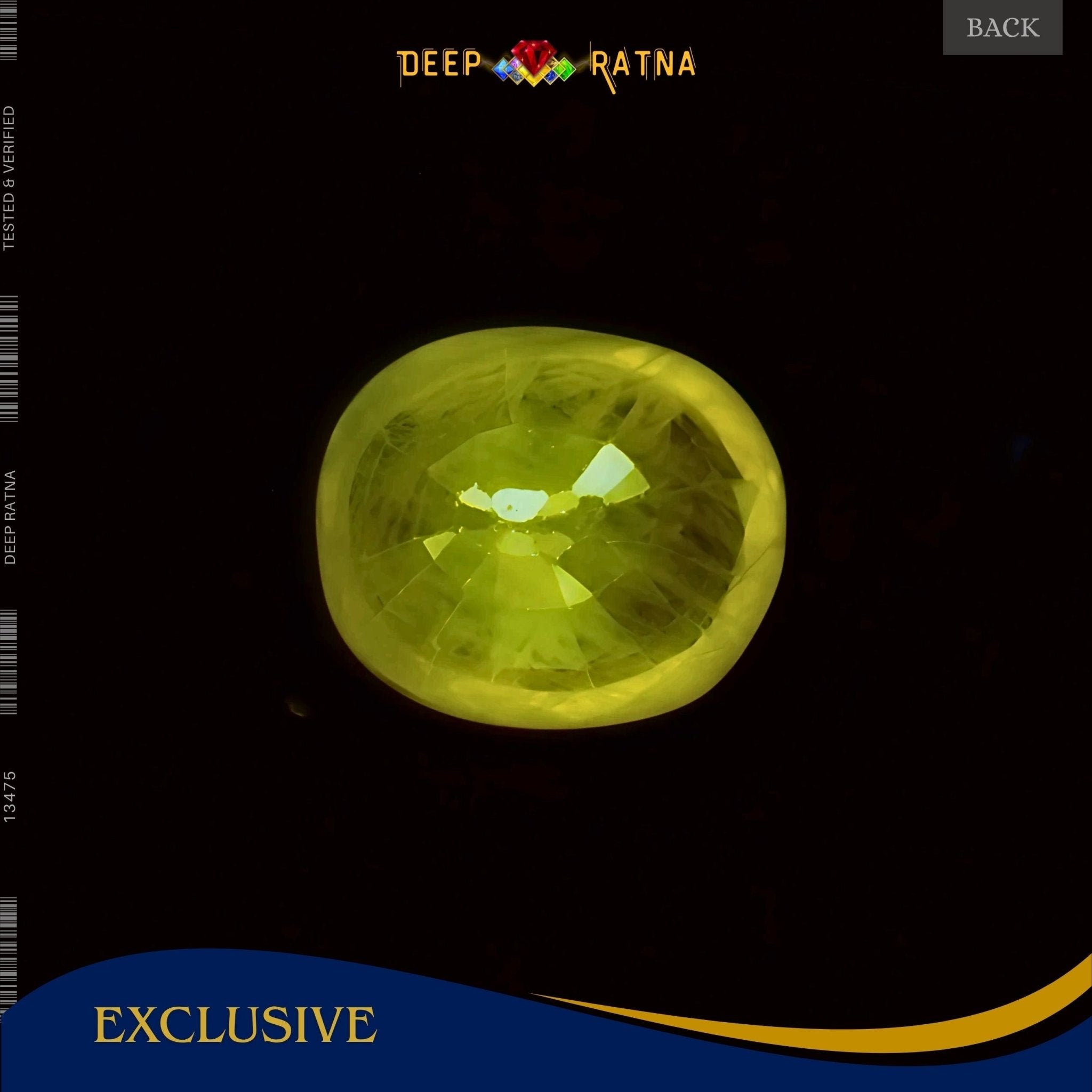 Yellow Sapphire 3.64 Carat (Thailand) - Deep Ratna