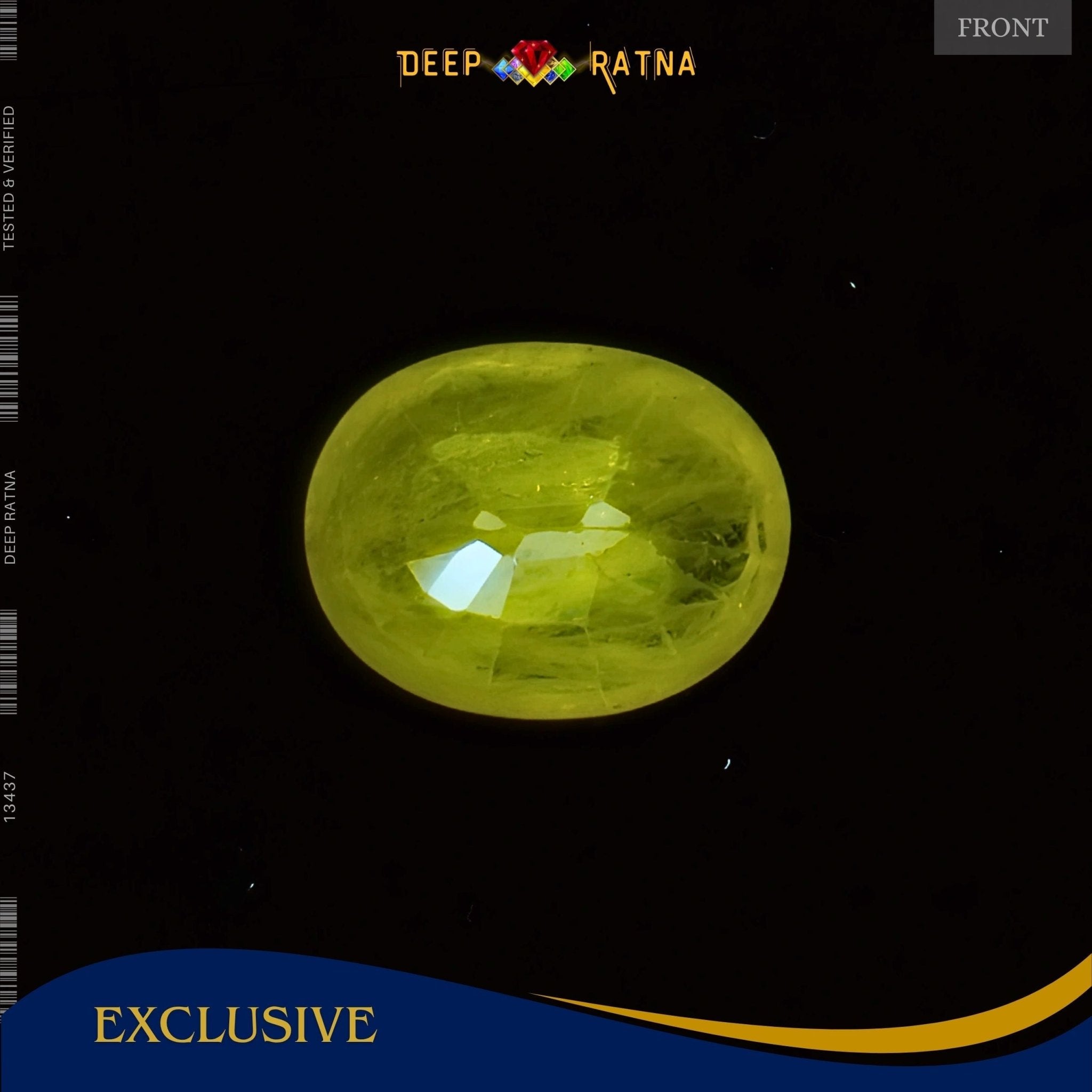 Yellow Sapphire 3.65 Carat (Thailand) - Deep Ratna