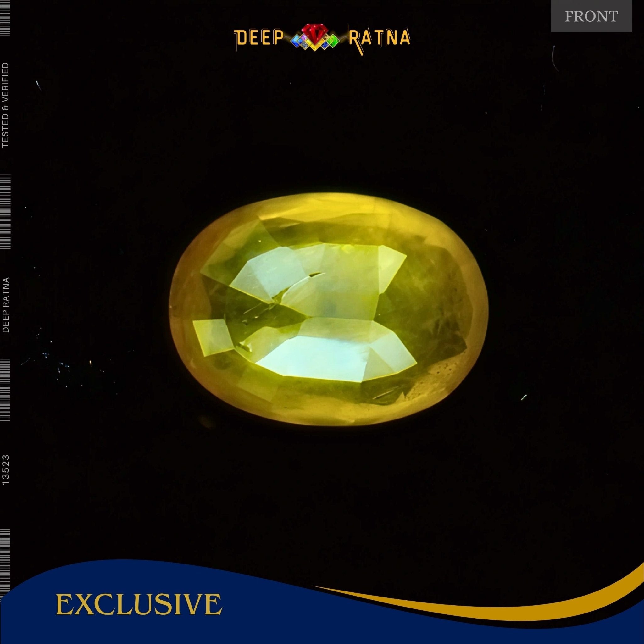 Yellow Sapphire 3.65 Carat (Thailand) - Deep Ratna