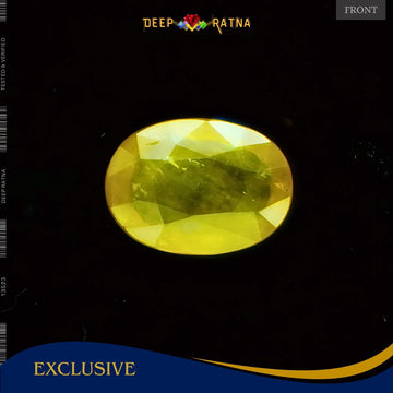 Yellow Sapphire 3.65 Carat (Thailand) - Deep Ratna