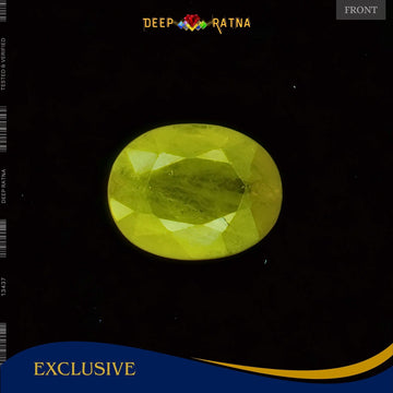 Yellow Sapphire 3.65 Carat (Thailand) - Deep Ratna