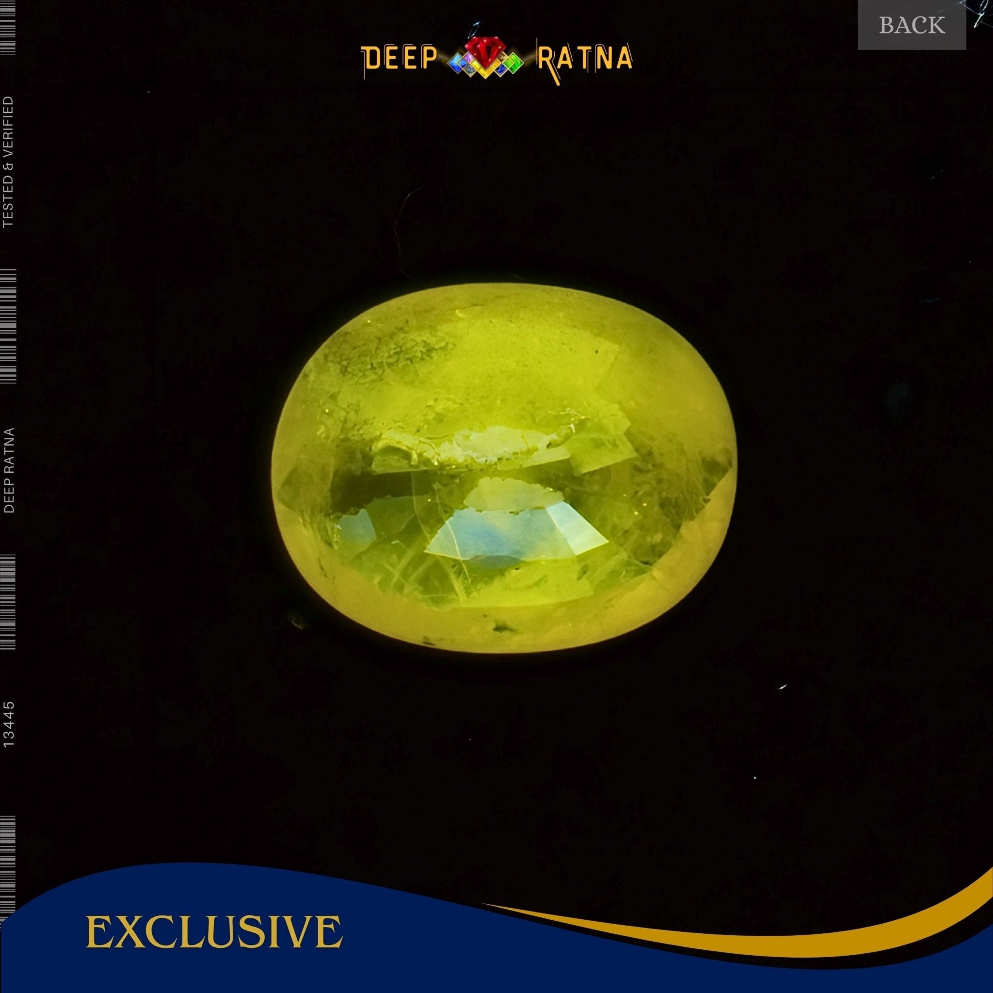 Yellow Sapphire 3.66 Carat (Thailand) - Deep Ratna